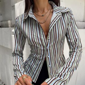 Anni Stripe Shirt Multi