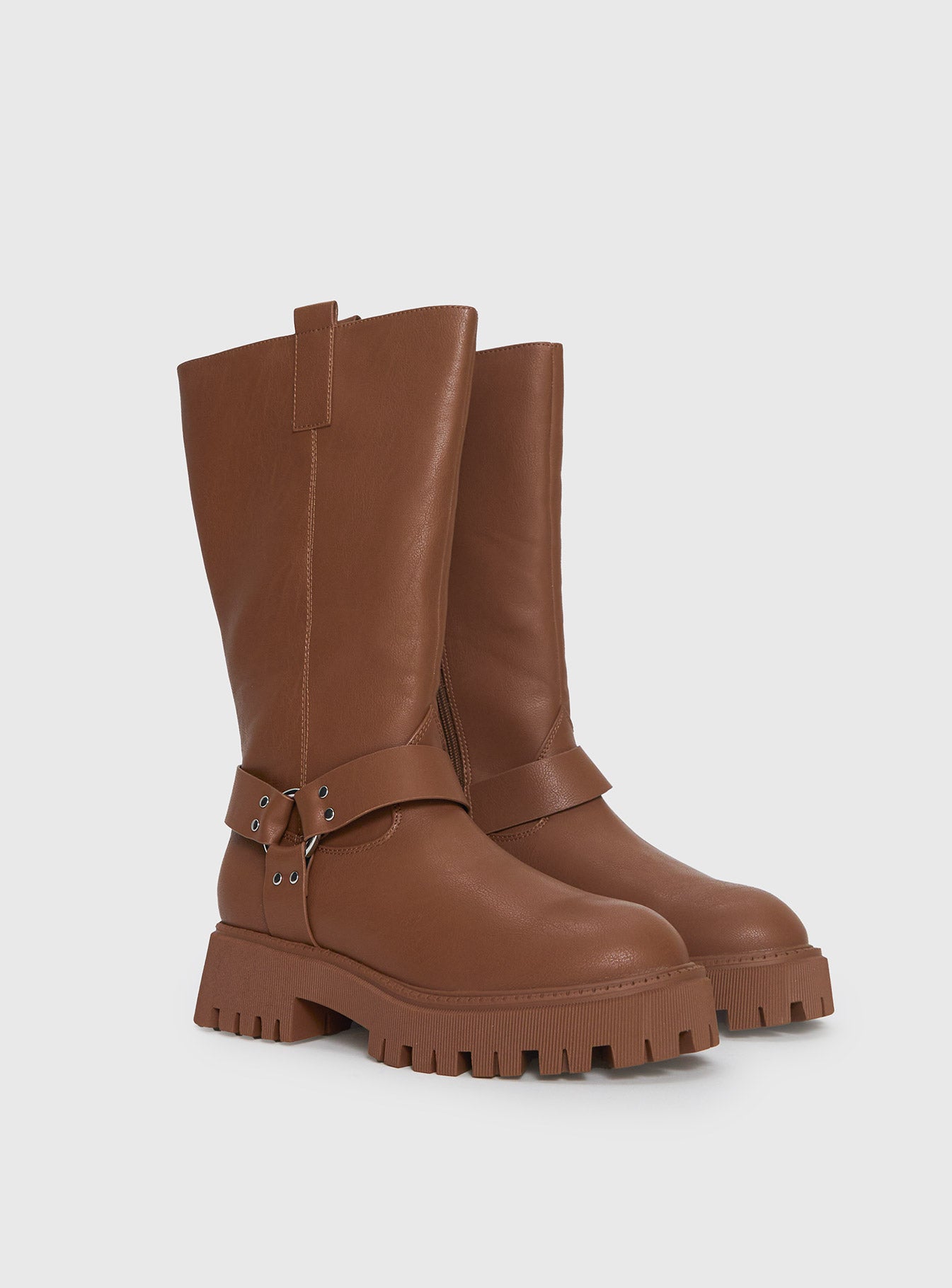 Achillies Riding Boots Brown - Image 3