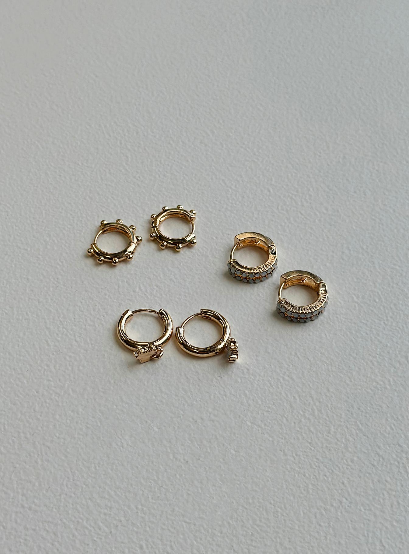 Alizzi Earring Pack Gold - Image 2