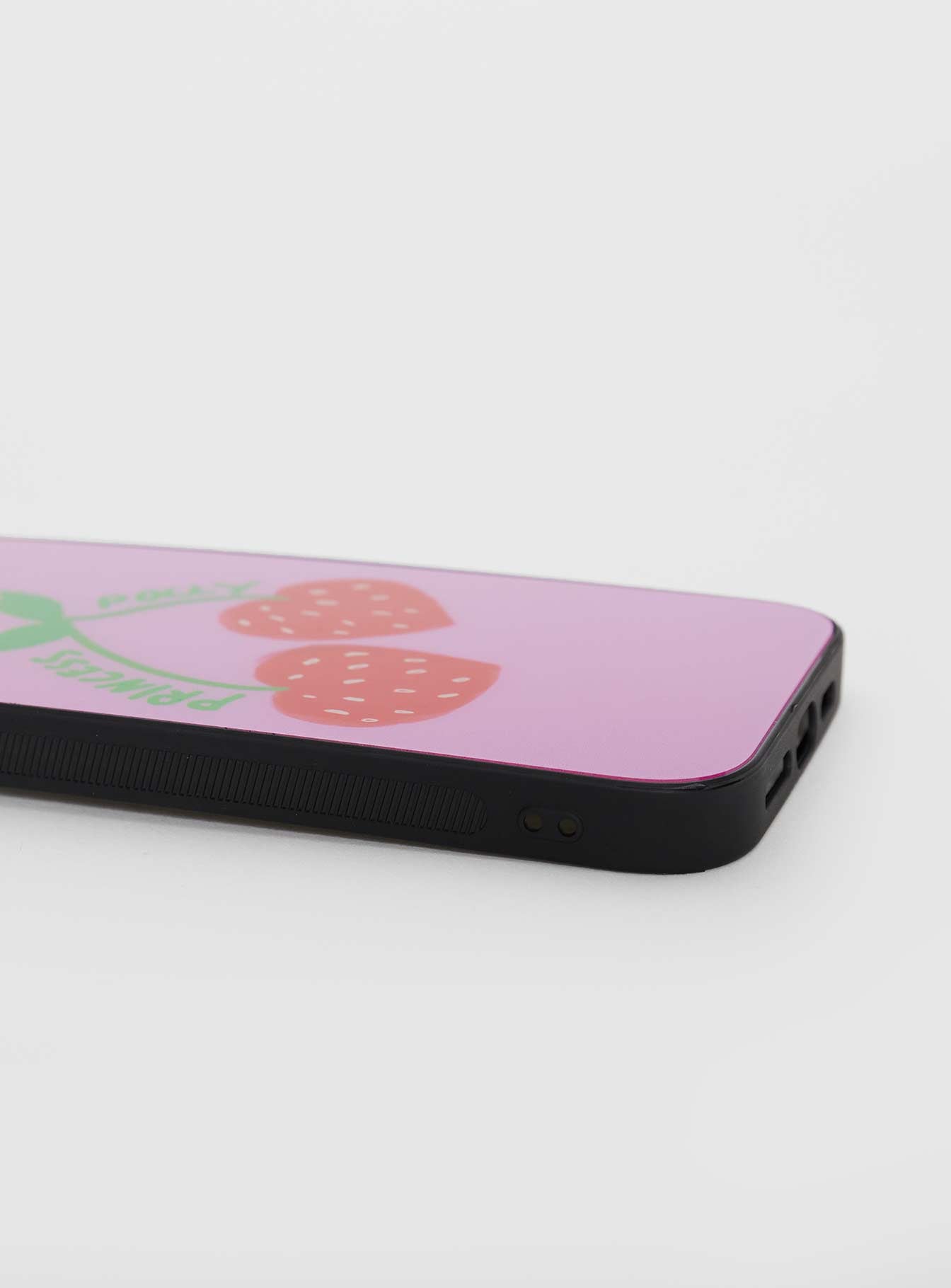 Strawberry Lane iPhone Case Pink - Image 3