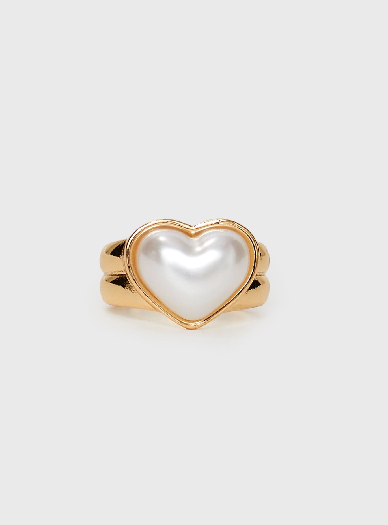 Adria Pearl Ring Gold - Image 3