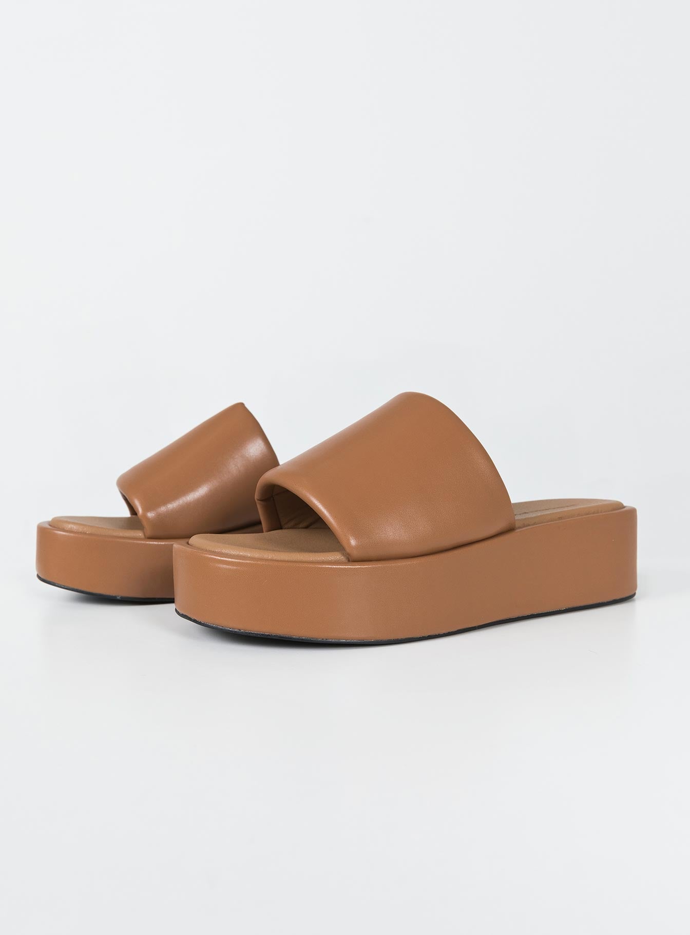 Satya Platform Sandals Latte - Image 3