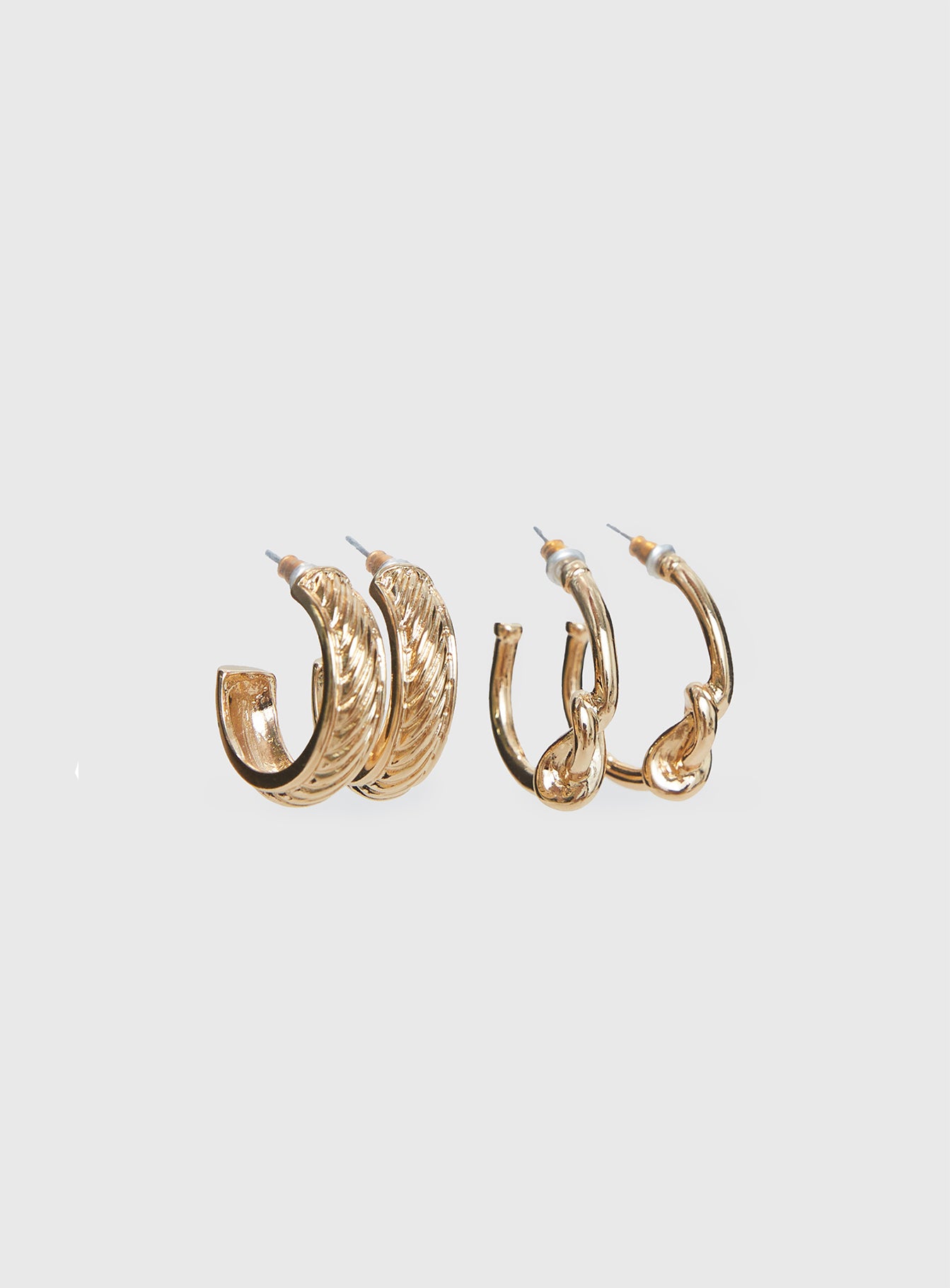 Moonshine Earring Set Gold - Image 3
