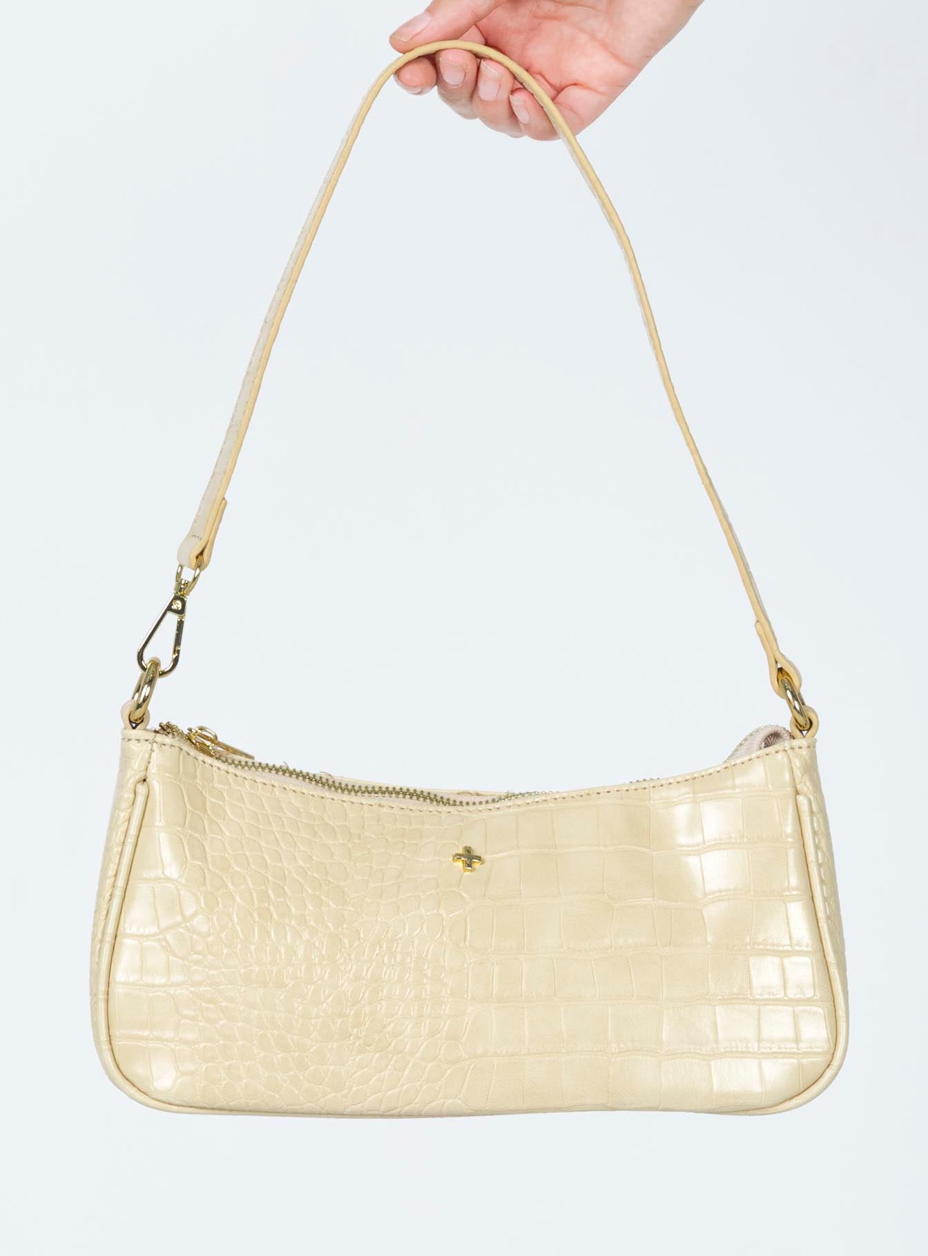 Peta & Jain Piper Beige Croc - Image 3