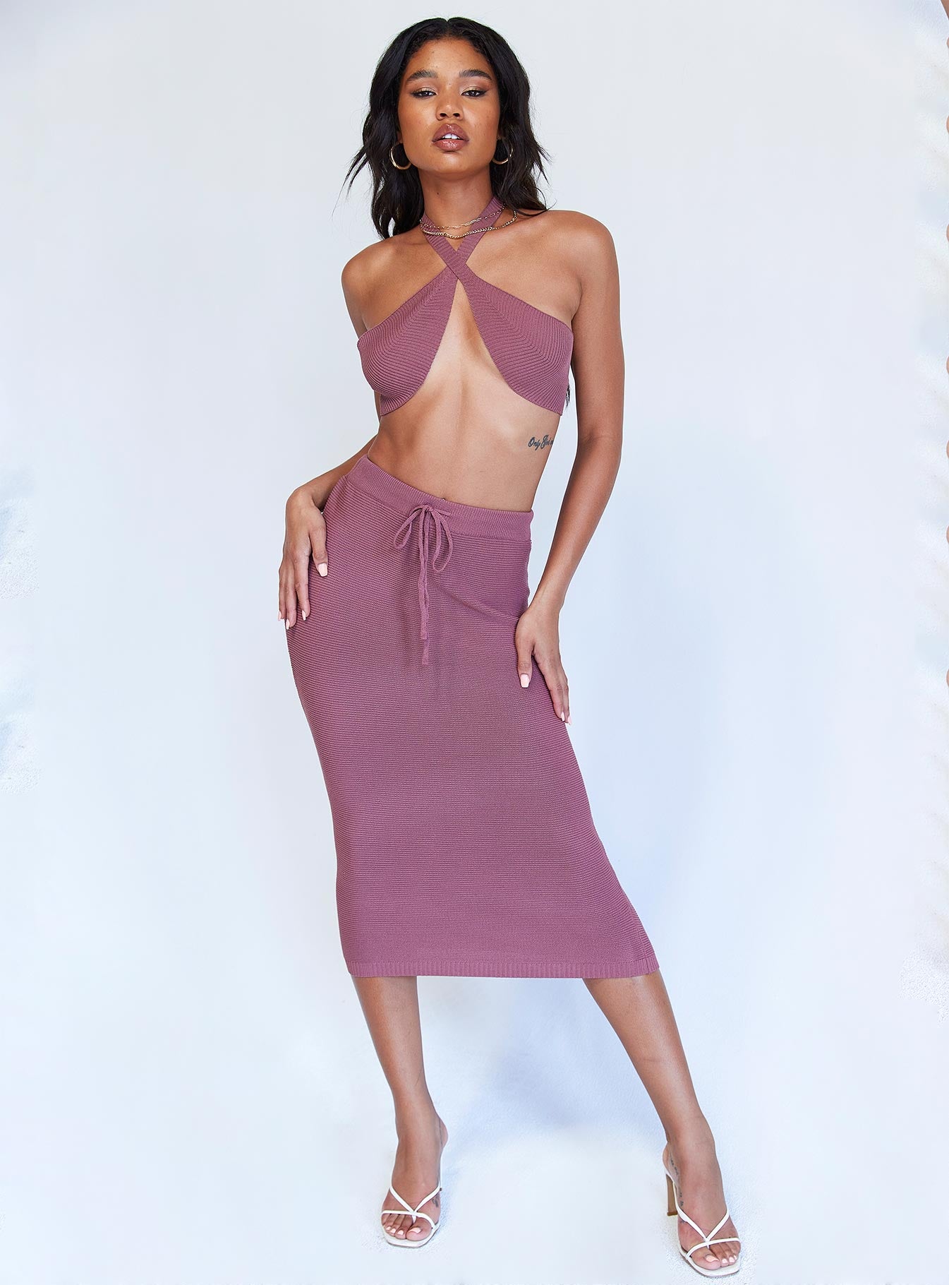 Addicted To Love Crochet Set Purple - Image 2