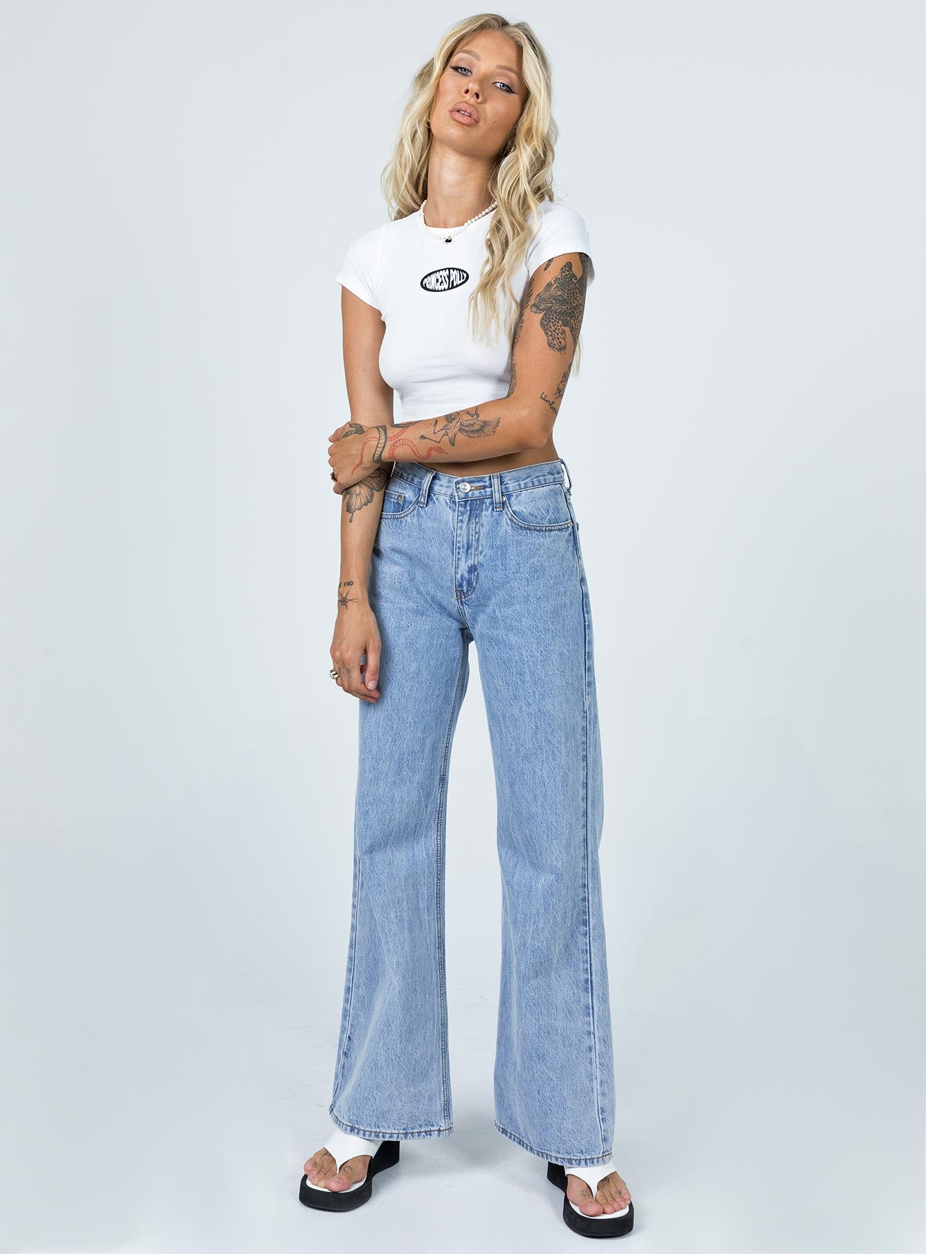 Princess Polly Jade Top White - Image 3