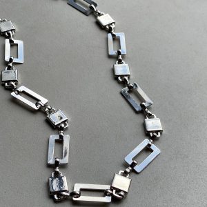 Jerrad Chain Belt Silver