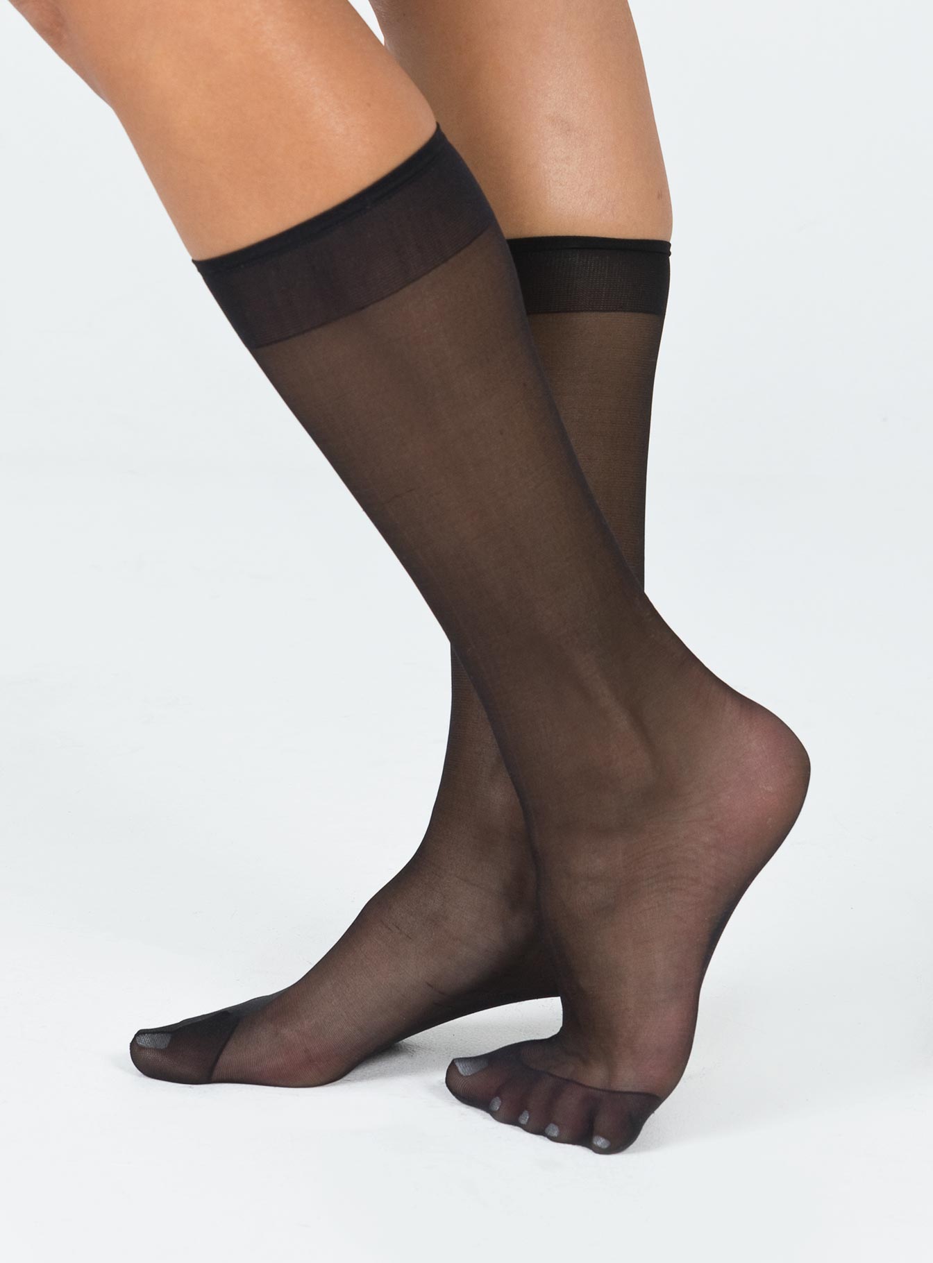 McClair Knee High Stocking Socks Black - Image 3