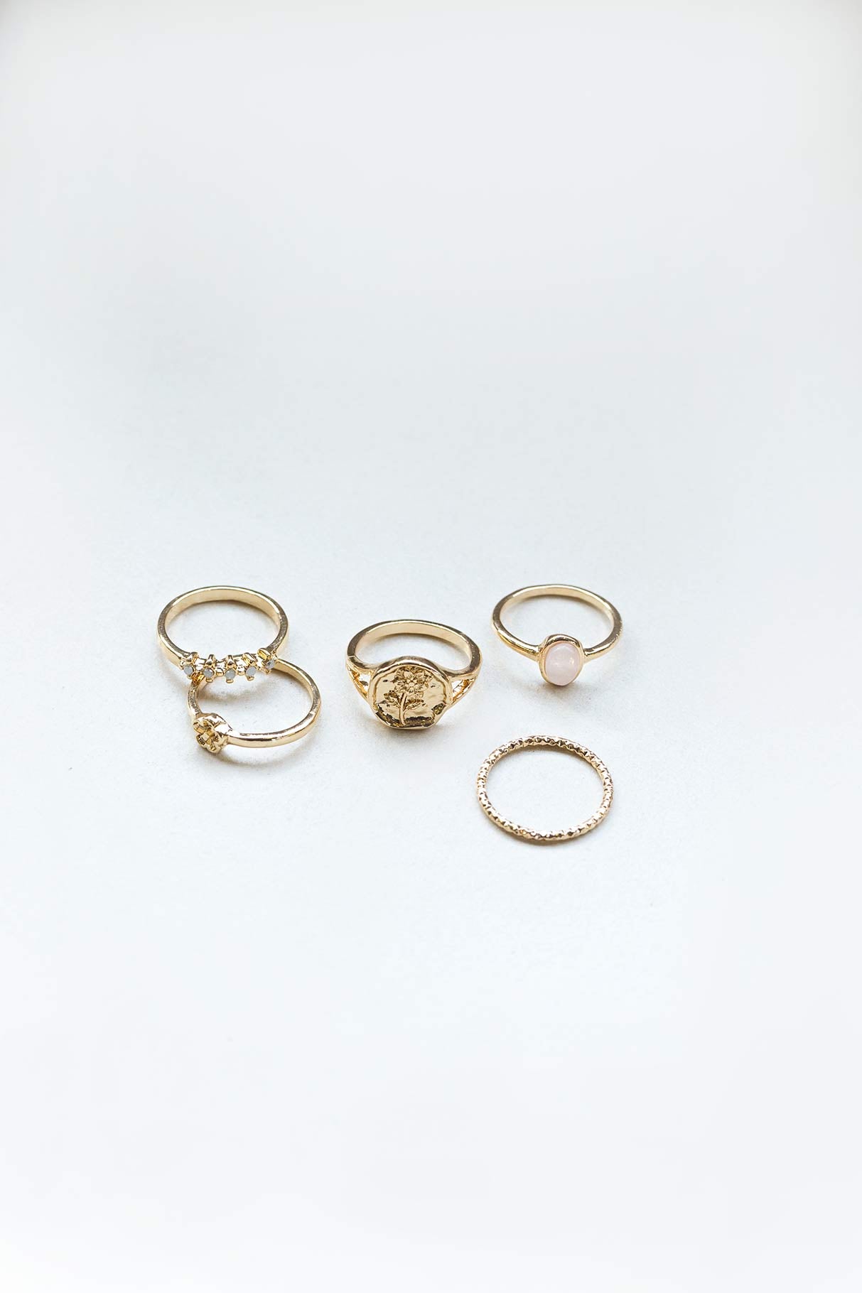Sonia Ring Pack Gold - Image 3