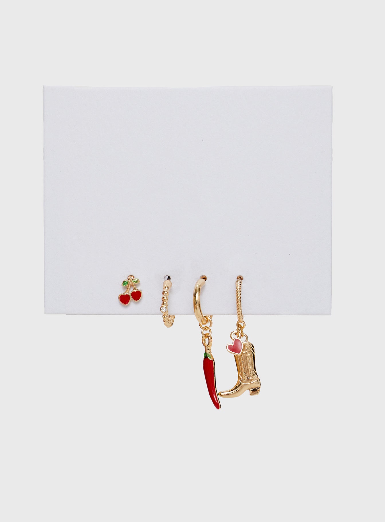 Longest Ride Earring Pack Gold - Image 3