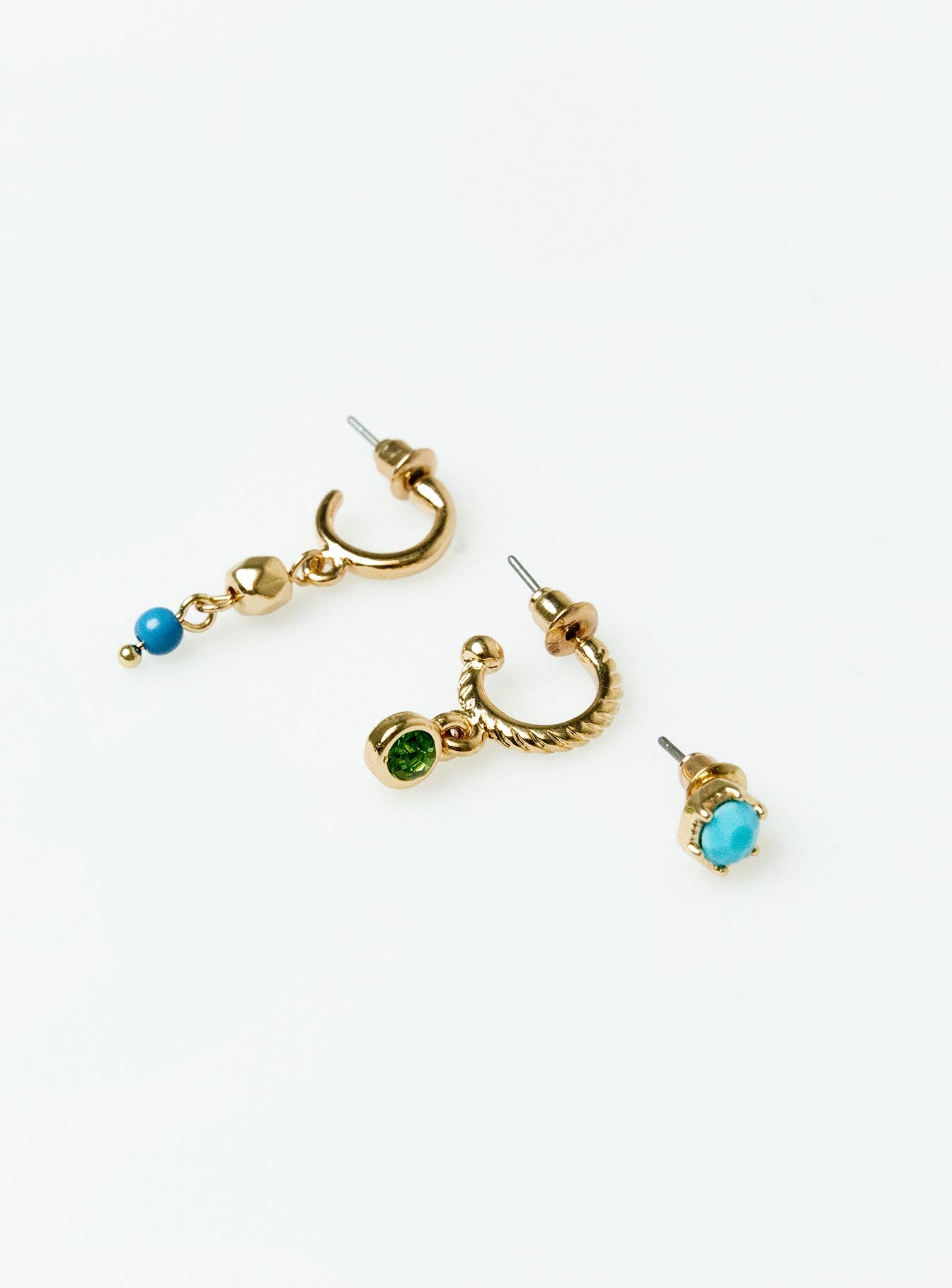 Marcelo Earrings Gold - Image 3