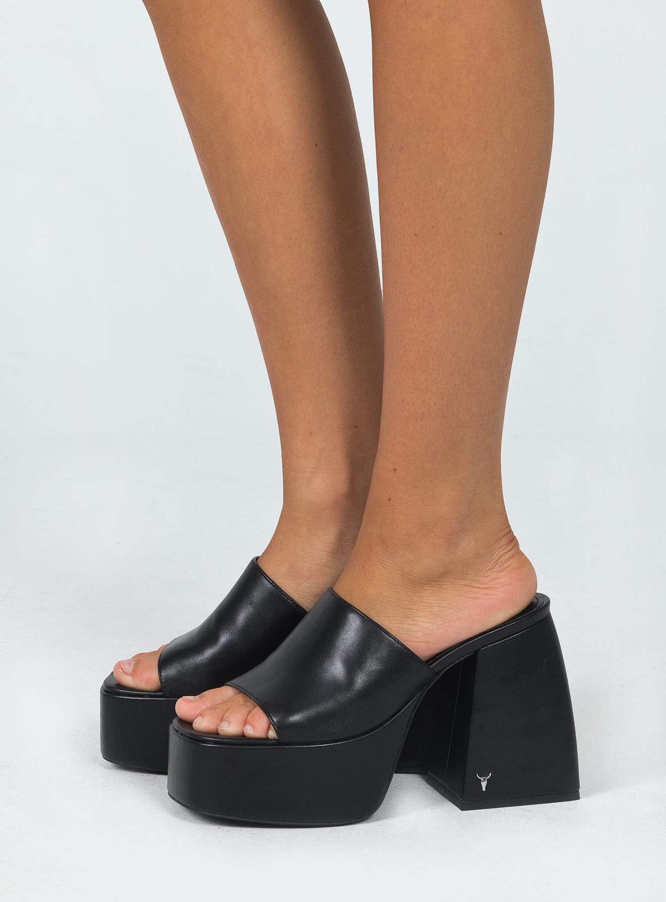 Windsor Smith Highrise Platform Heel Black - Image 3