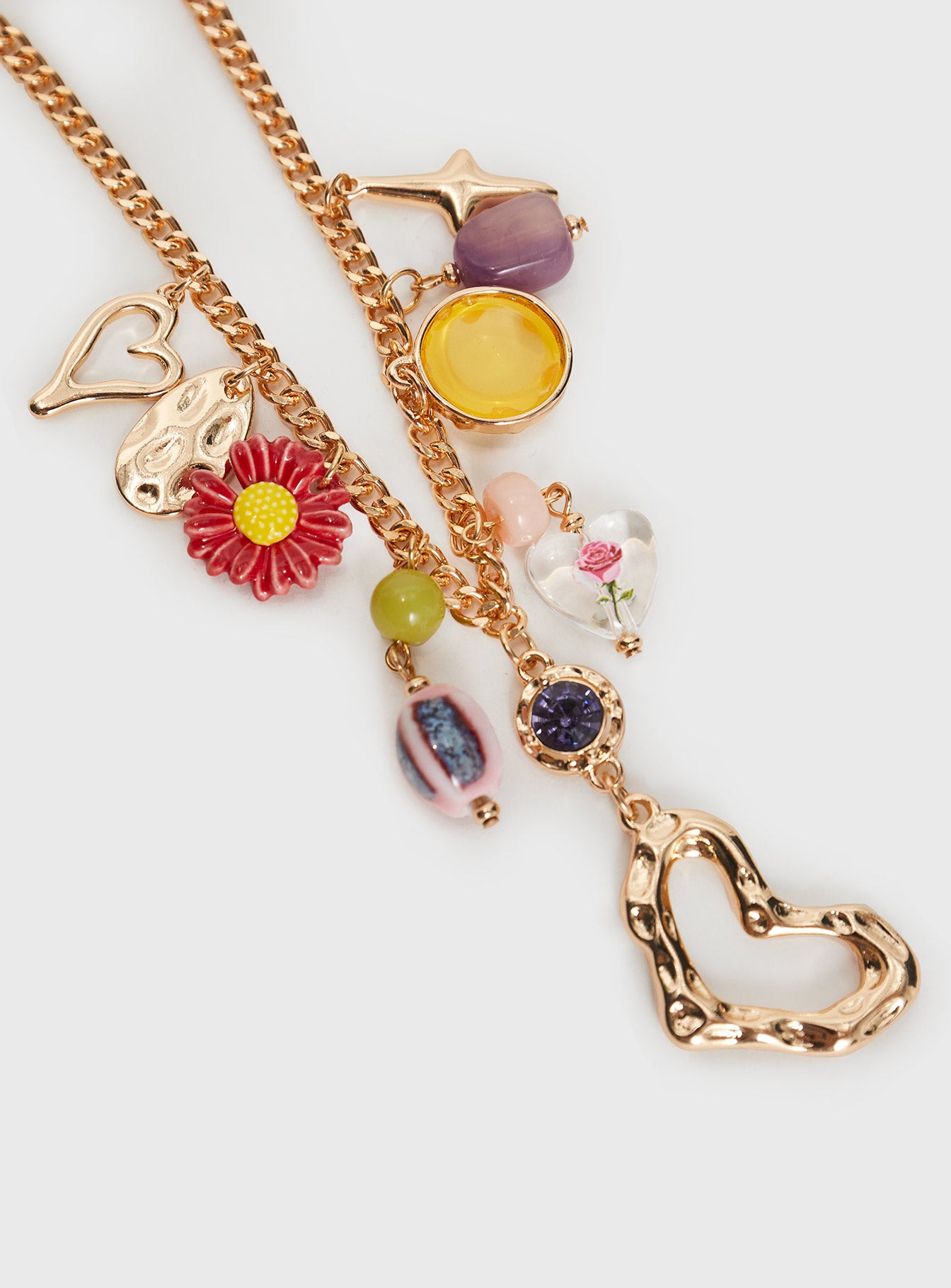 Maximiliano Charm Necklace Multi - Image 3