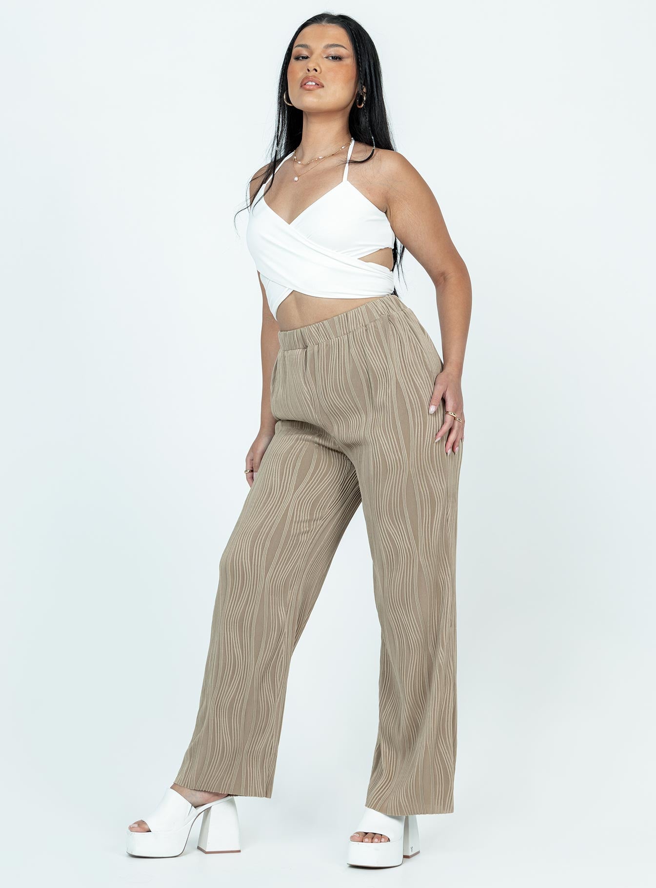 Bettina Pants Beige - Image 4