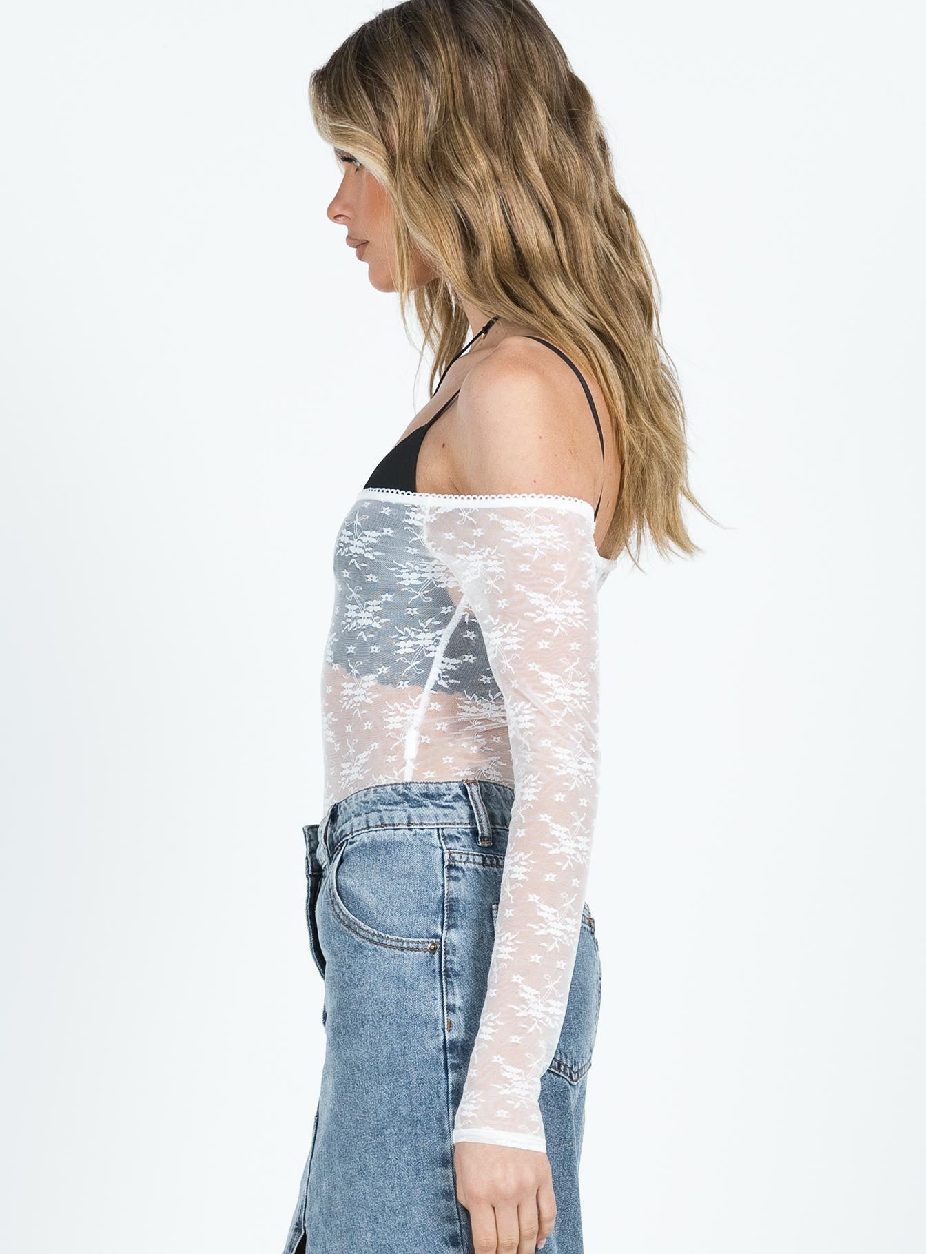 Mademoiselle Bodysuit White - Image 6