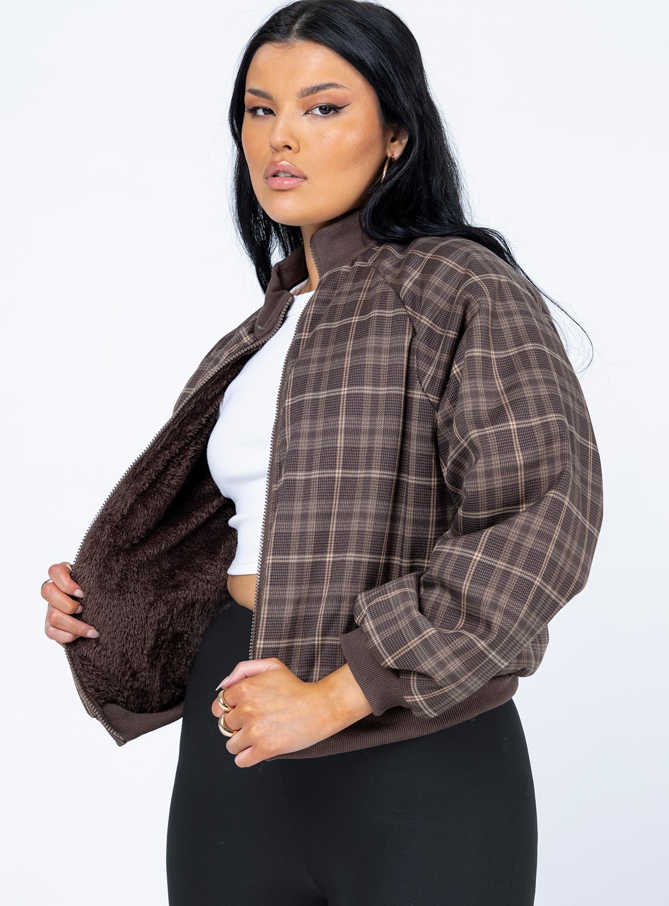 Soiree Jacket Brown - Image 5