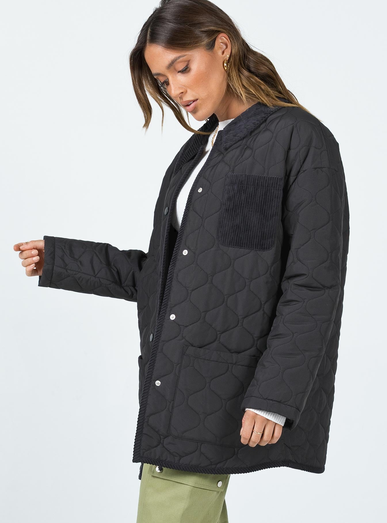 Camari Quilter Jacket Black - Image 4