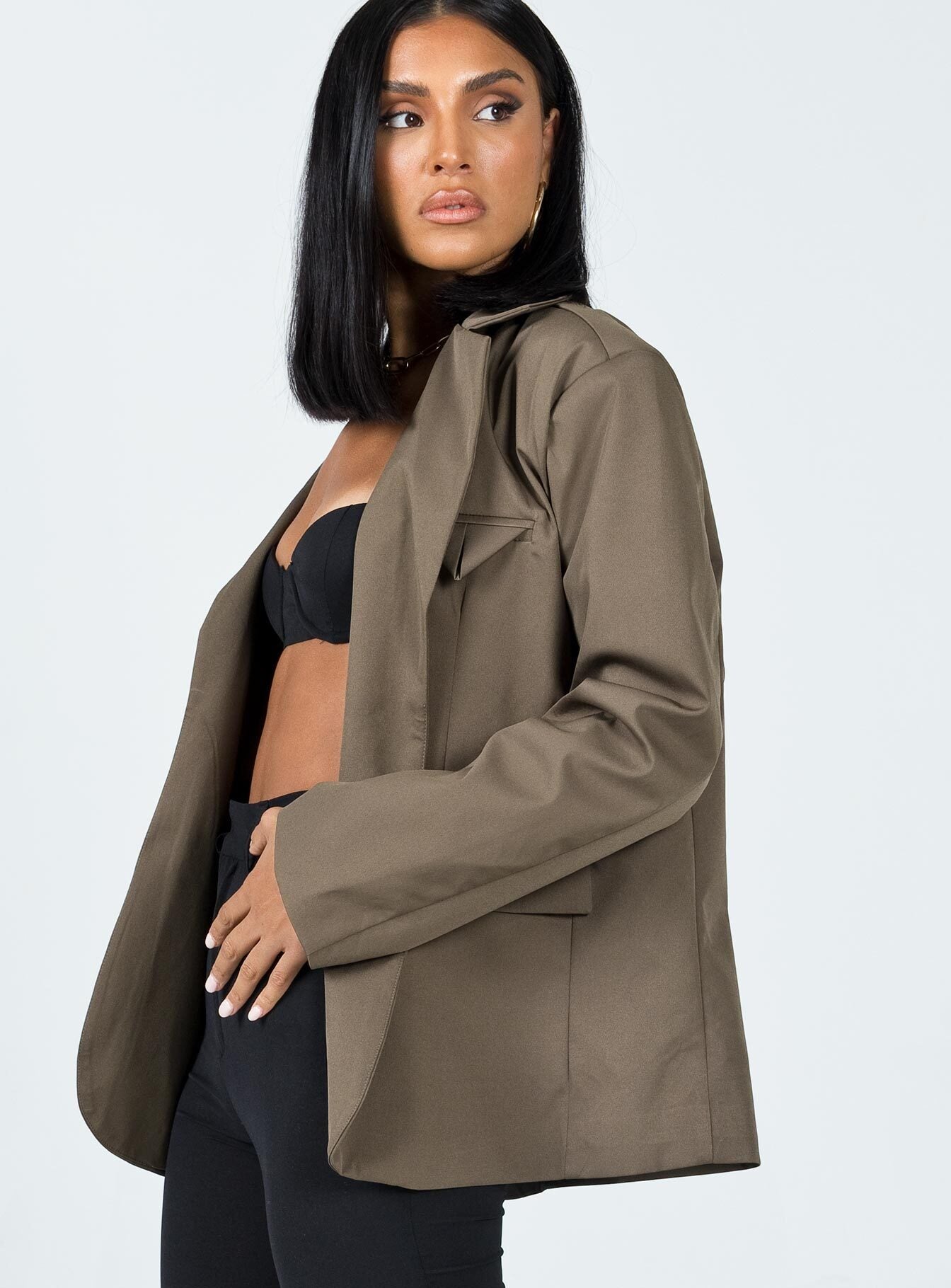 Morgana Blazer Brown - Image 4