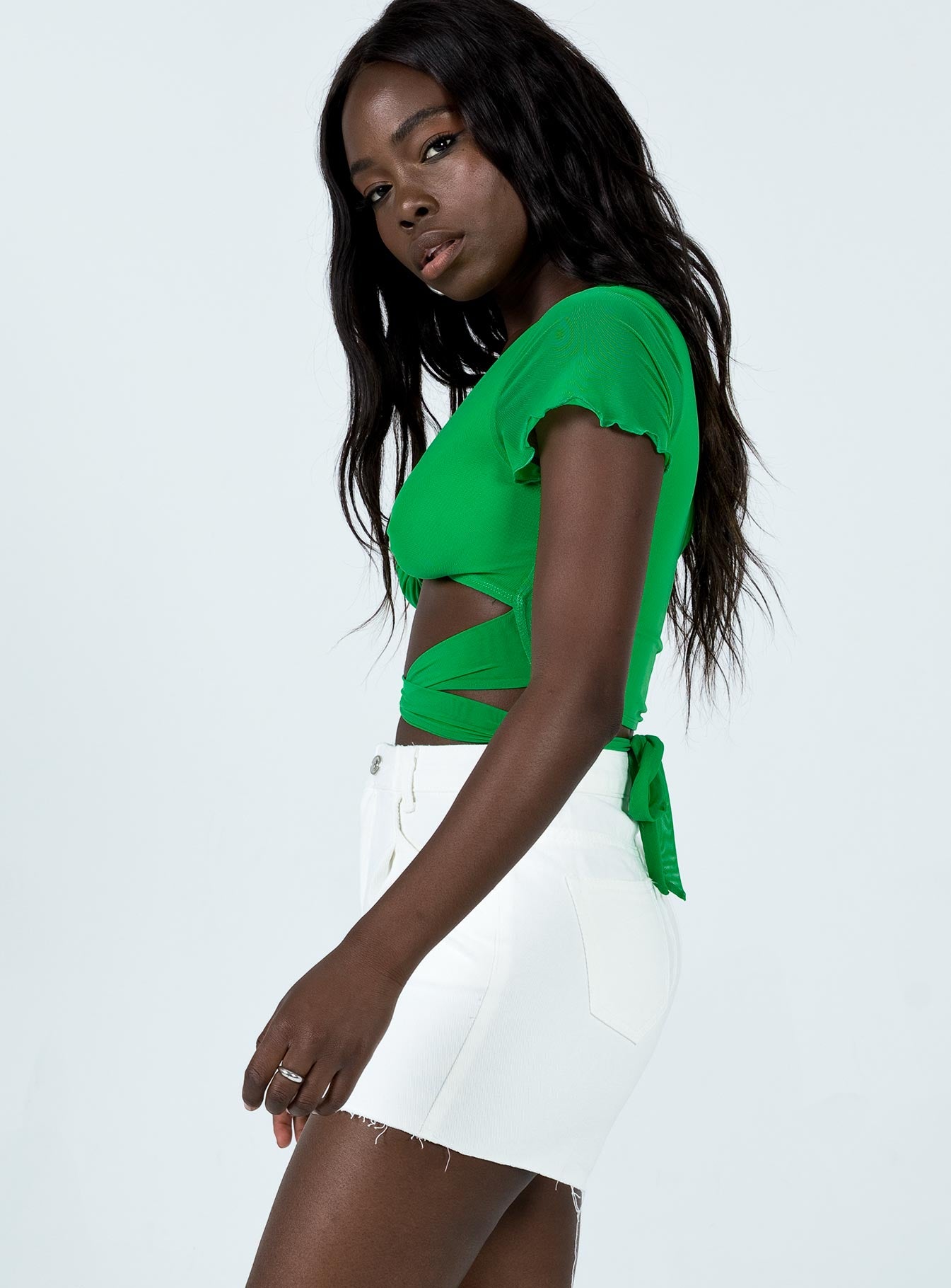 Tamarama Shorts White - Image 4