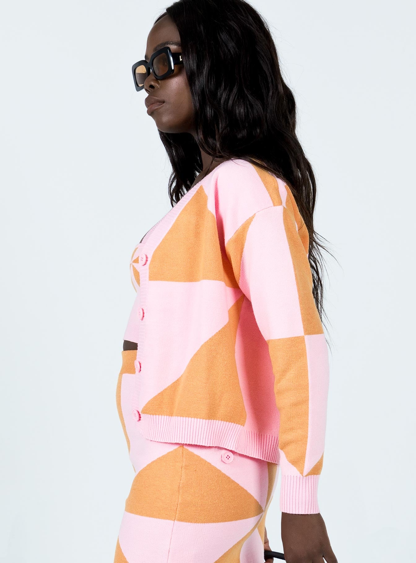 Ivanna Knit Cardigan Set Multi - Image 3