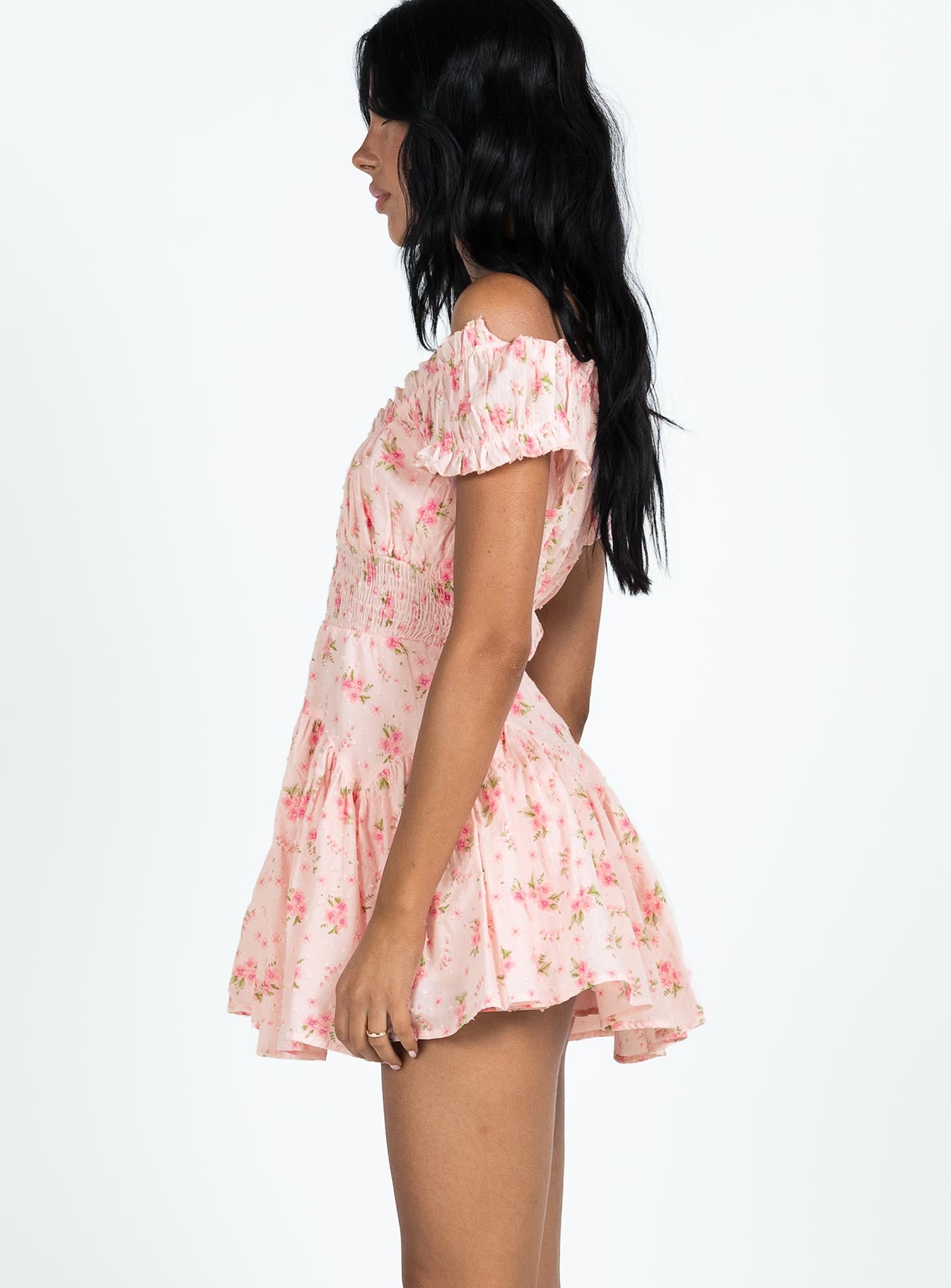 Anastasiya Mini Dress Pink - Image 4