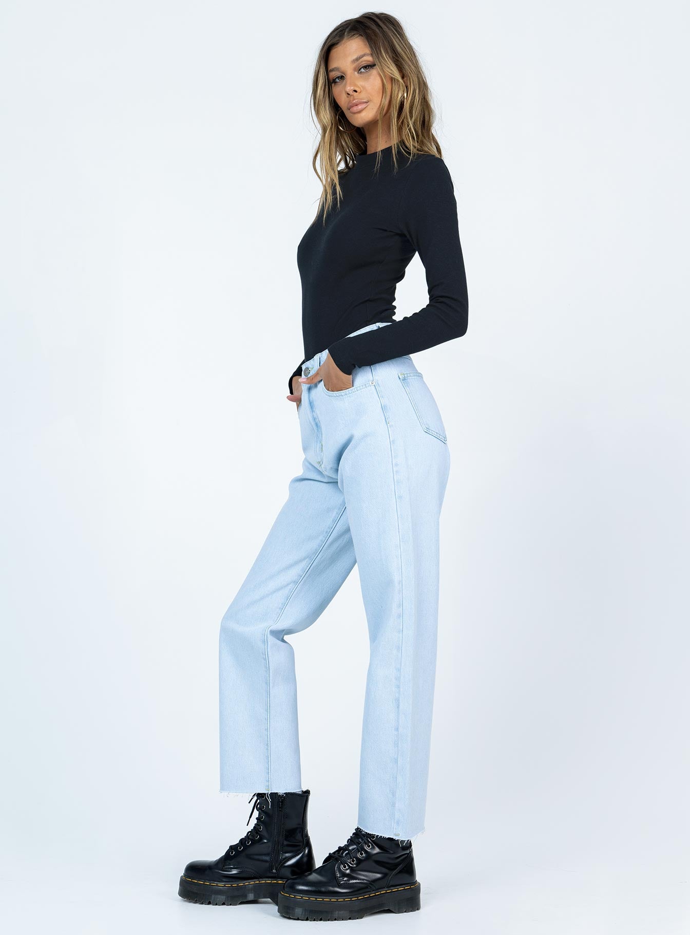 Harrow Straight Leg Denim Jeans - Image 3