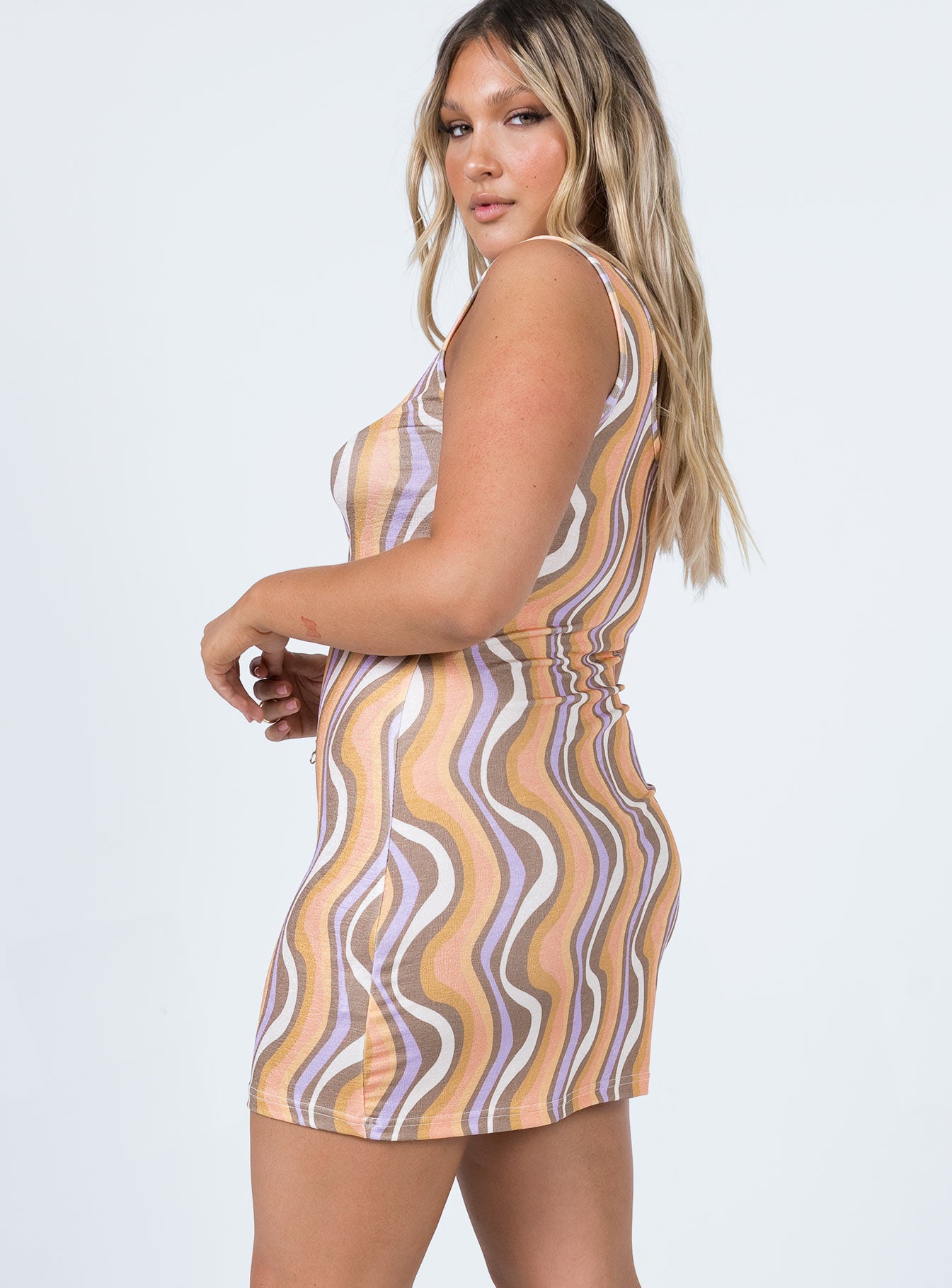 Georgie Mini Dress Multi - Image 5