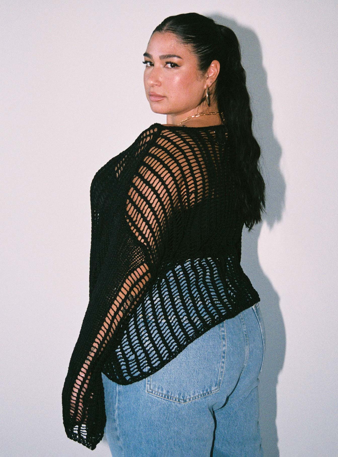 The Kennedy Sweater Black Curve - Image 3