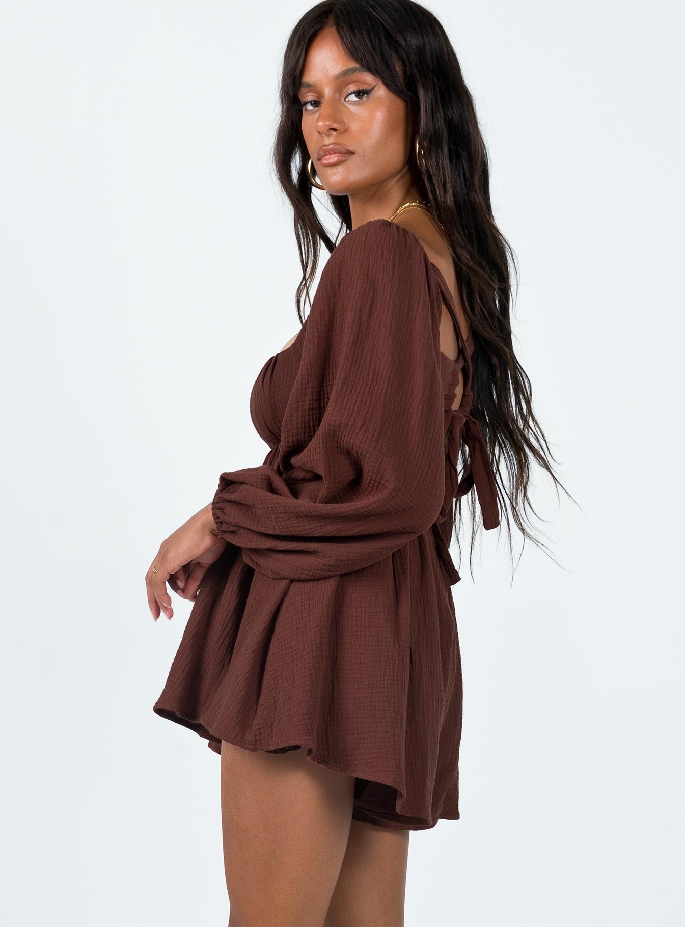 Beck Romper Brown - Image 4