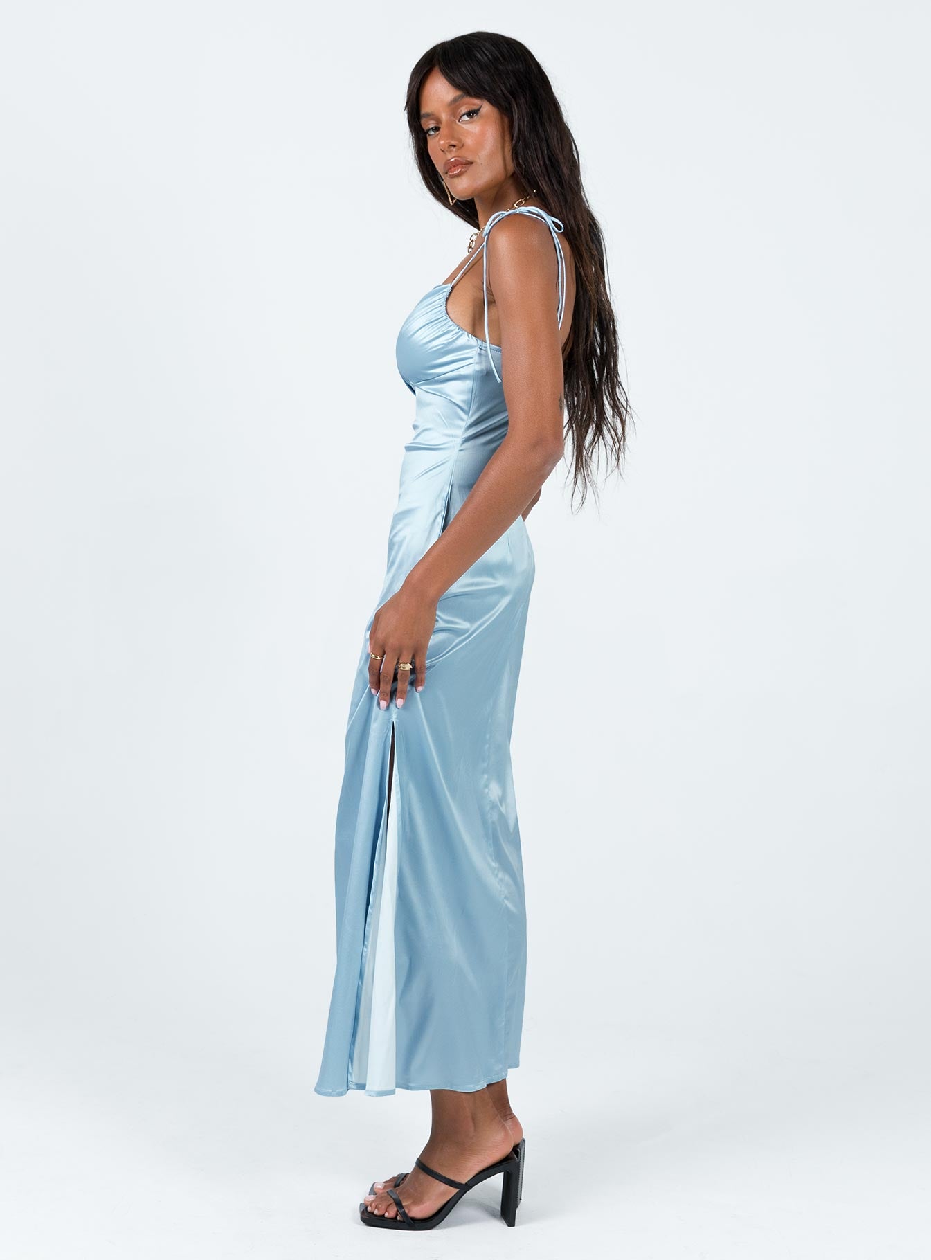 Avriel Maxi Dress Blue - Image 4