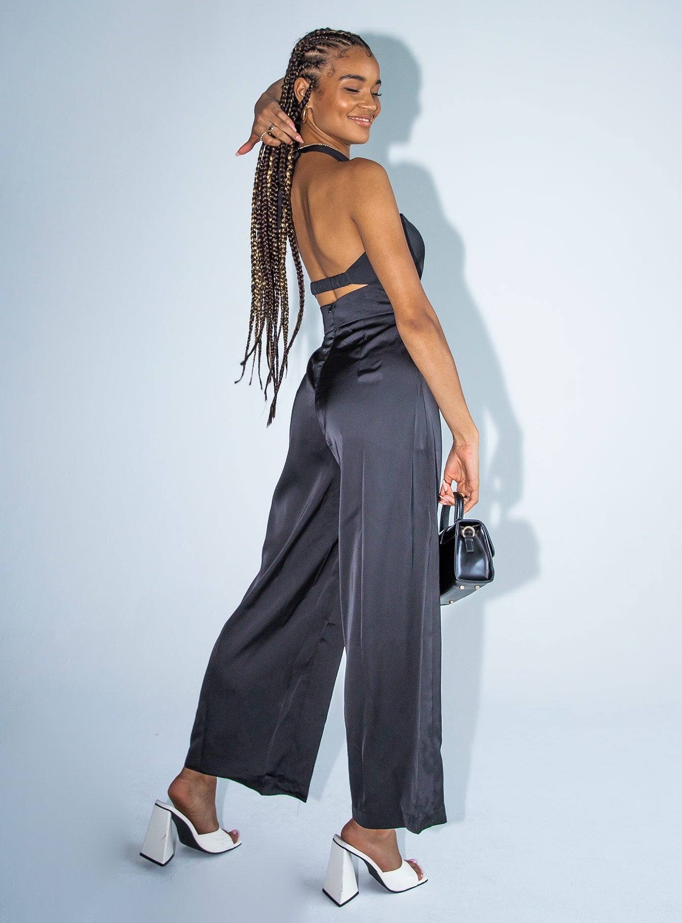 Luna Jumpsuit Black - Image 3