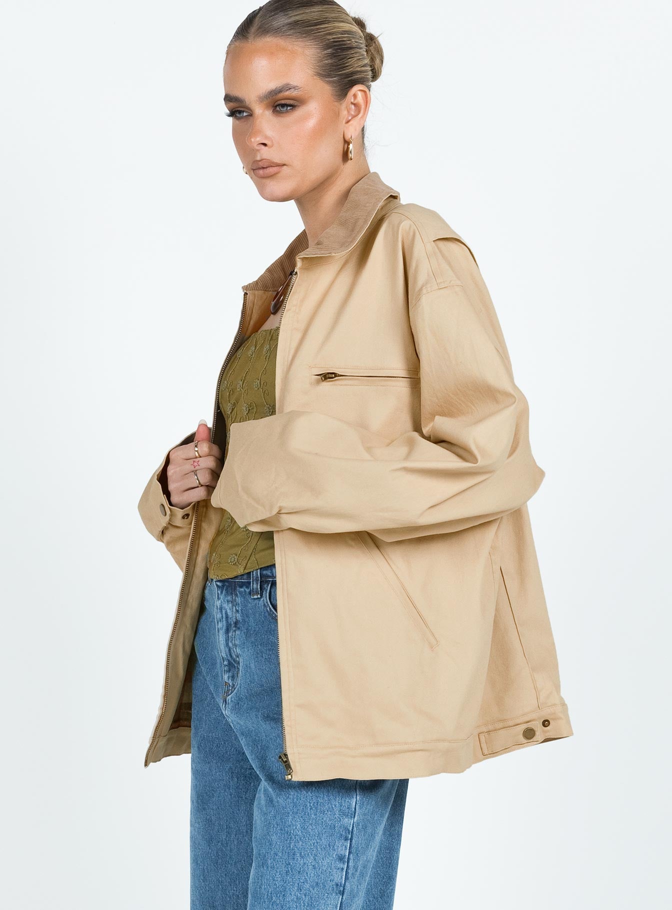Springer Jacket Beige - Image 5