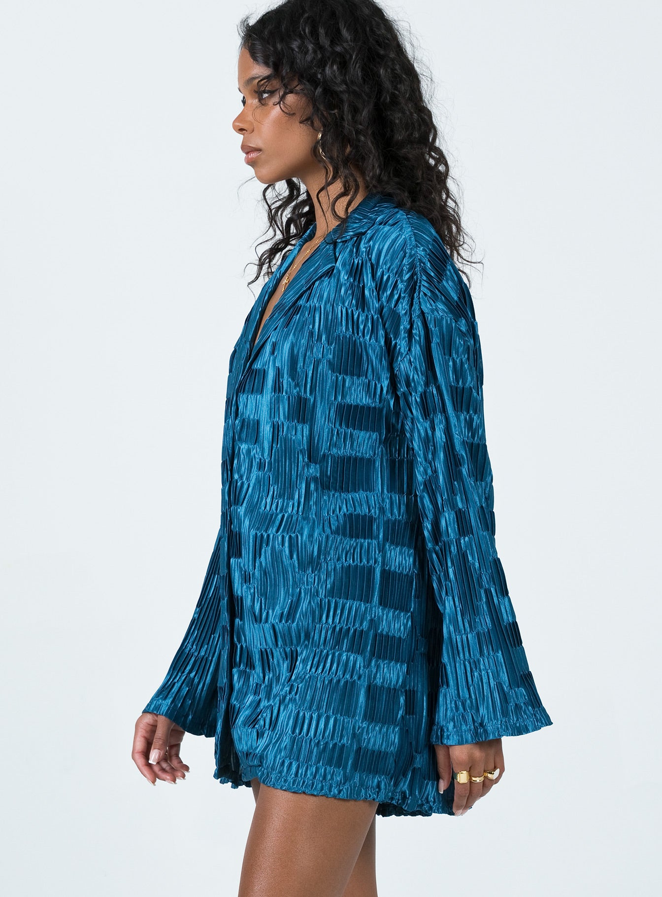 Wilkinson Mini Dress Blue - Image 4