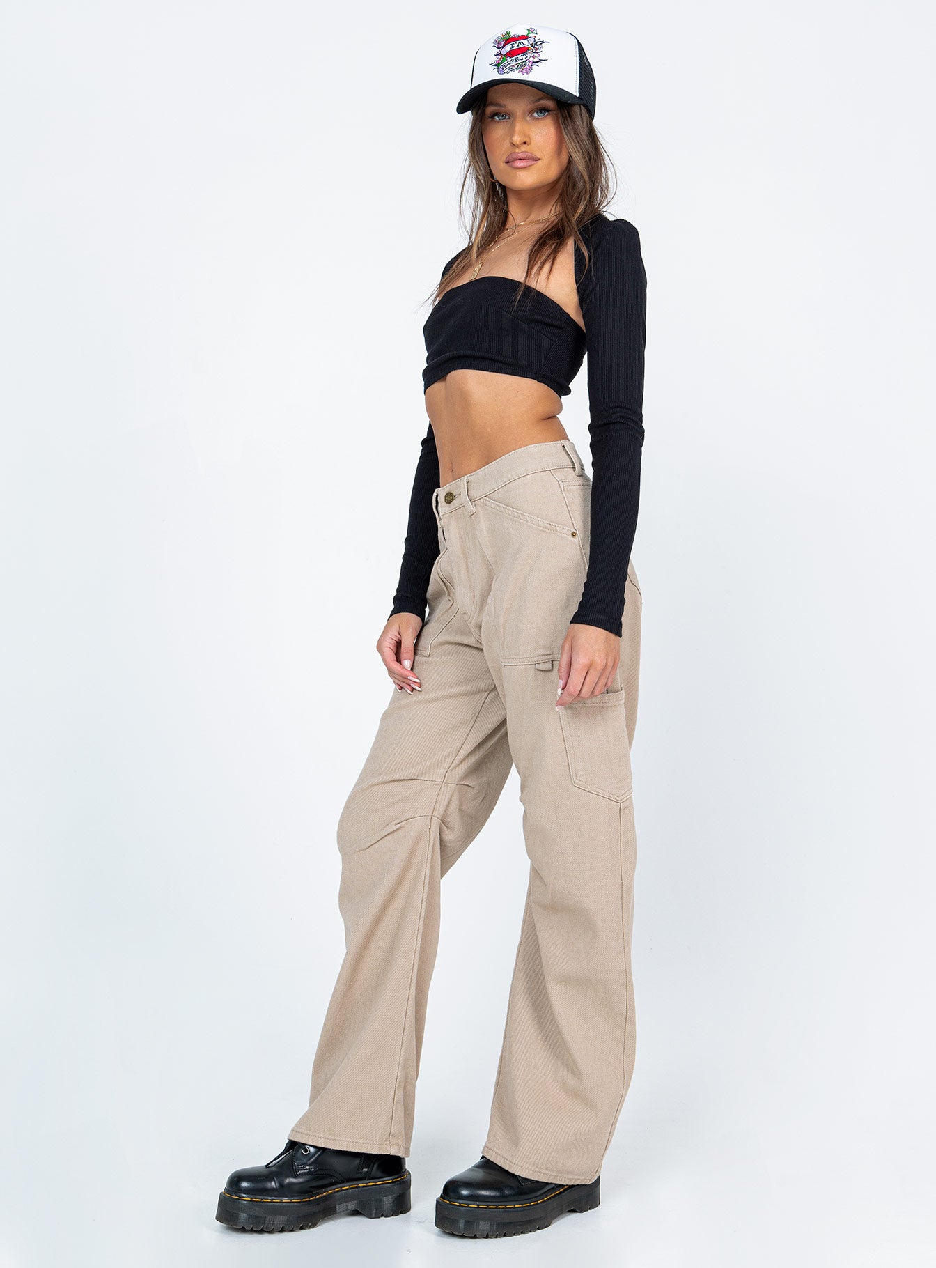 Miami Vice Pants Beige - Image 4