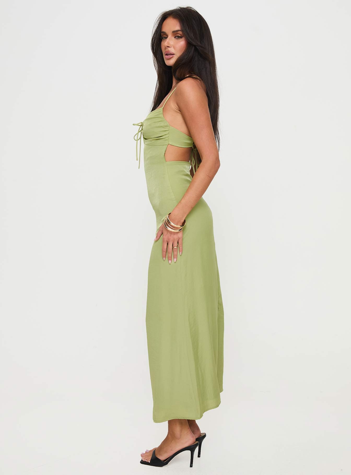 Kristyn Maxi Dress Green - Image 3