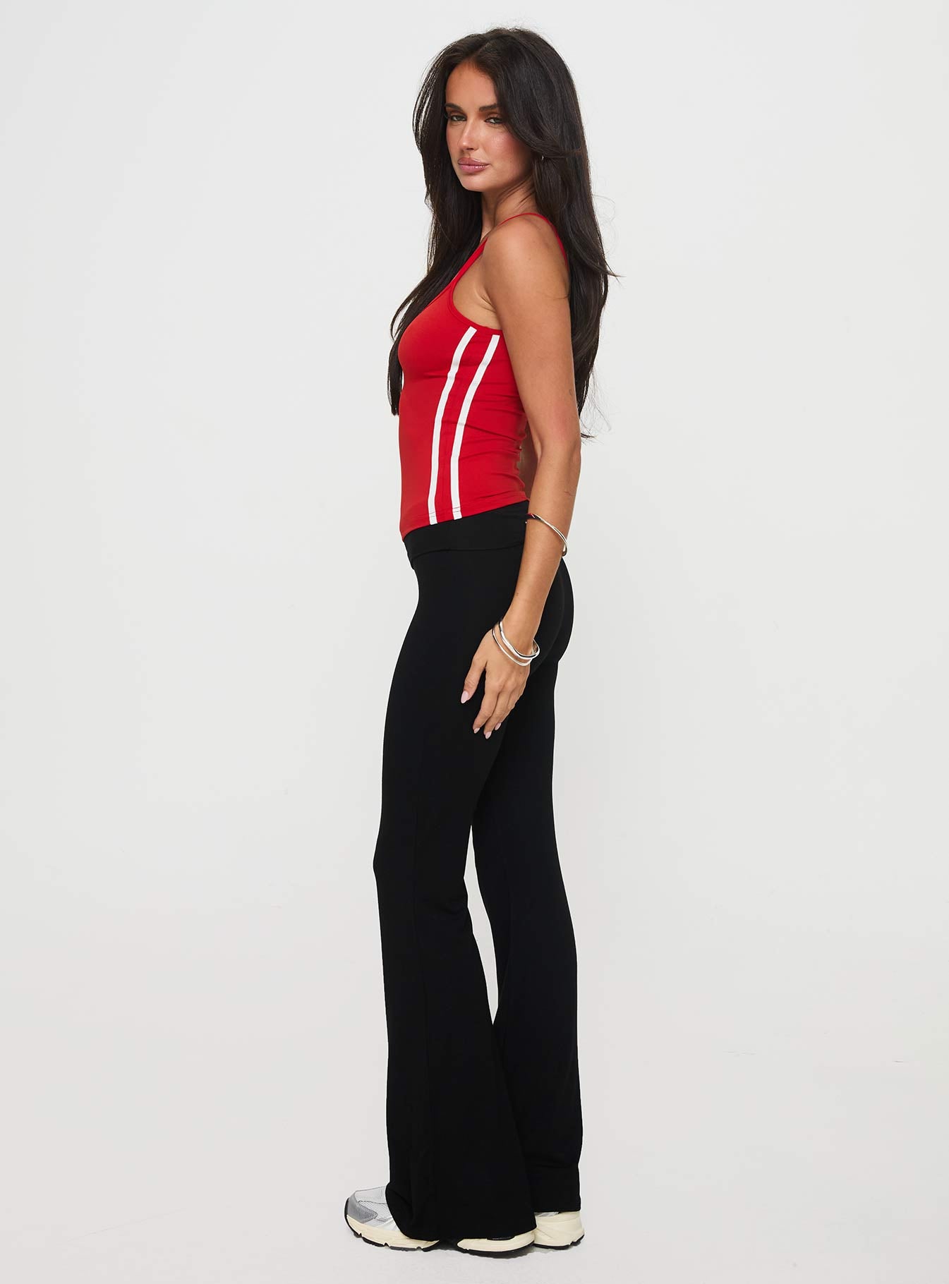 Cherize Ribbon Stitch Pant Black - Image 4