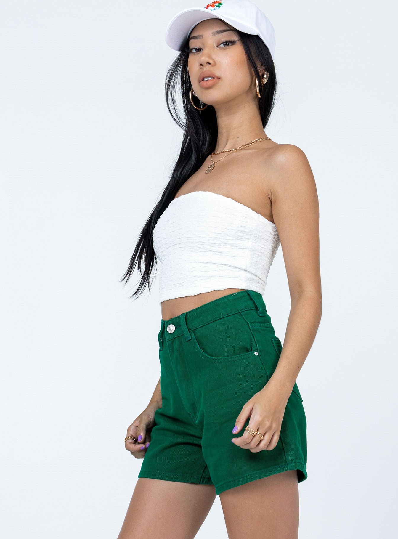 The Swalla Shorts Dark Green - Image 4