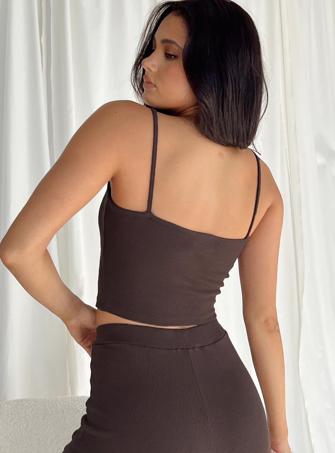 Organic Tamiah Top Brown - Image 3