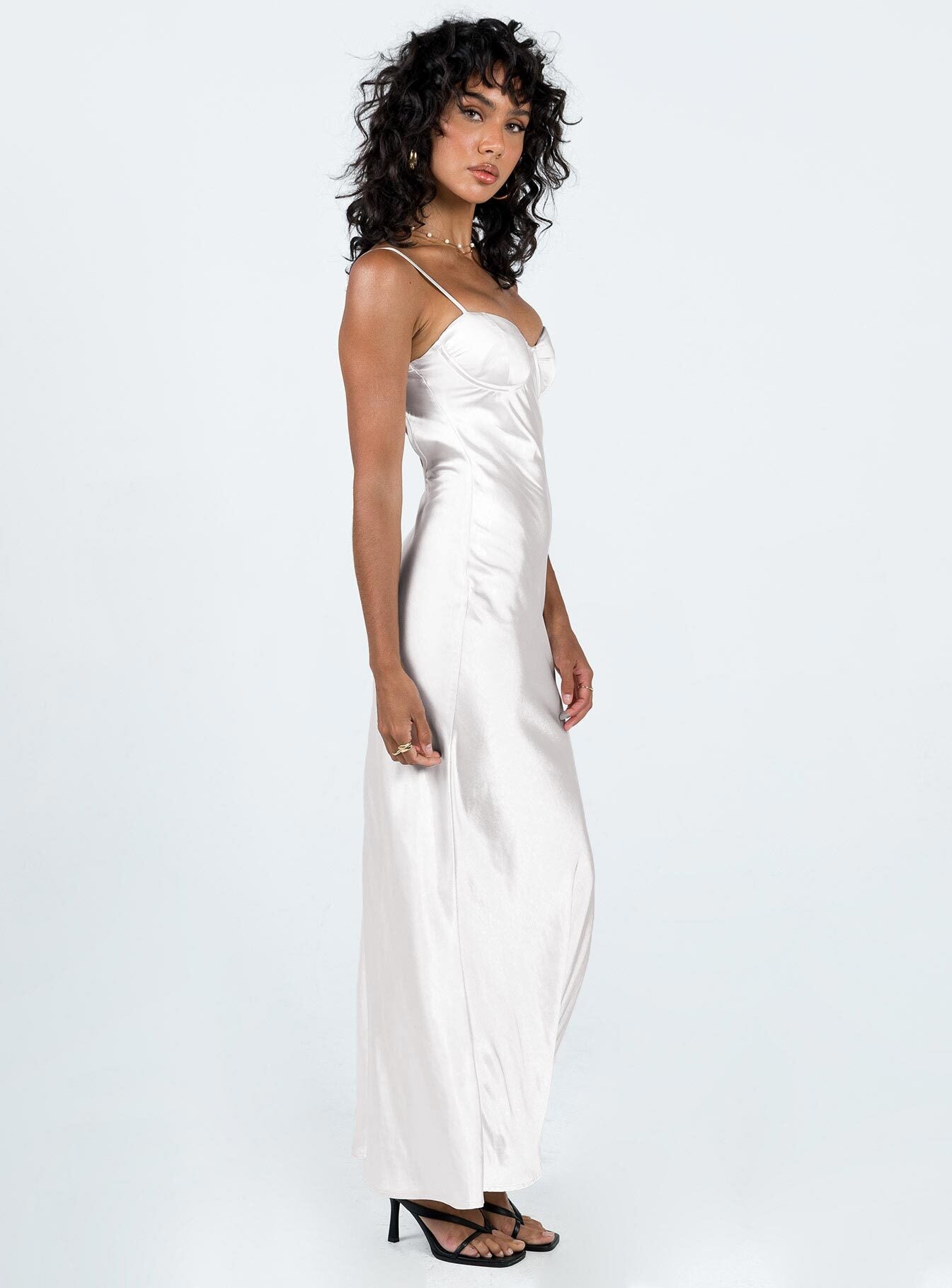 Creewood Maxi Dress Champagne - Image 4