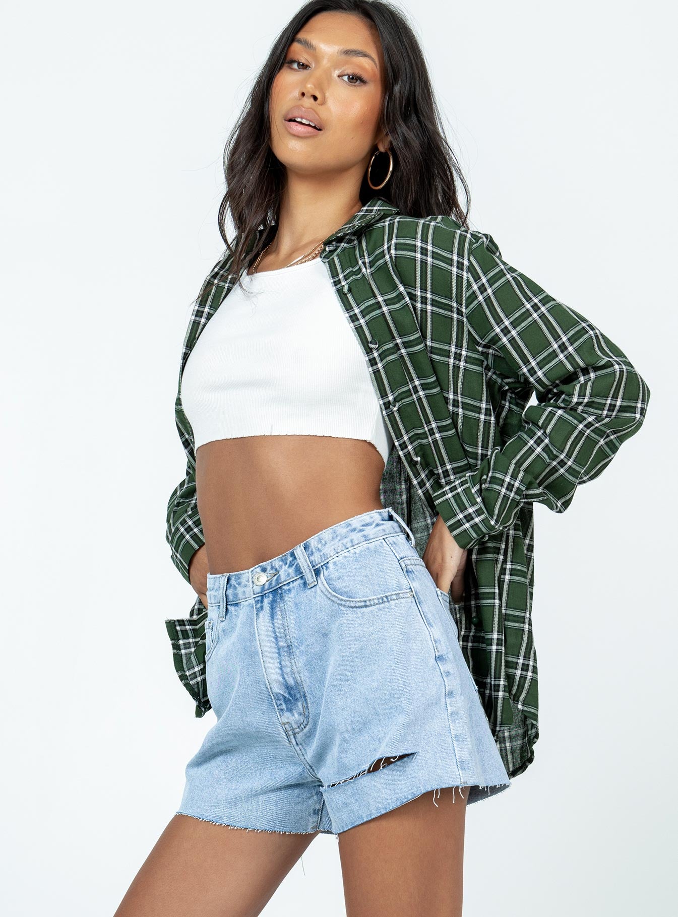 Camari Denim Shorts Light Wash - Image 4