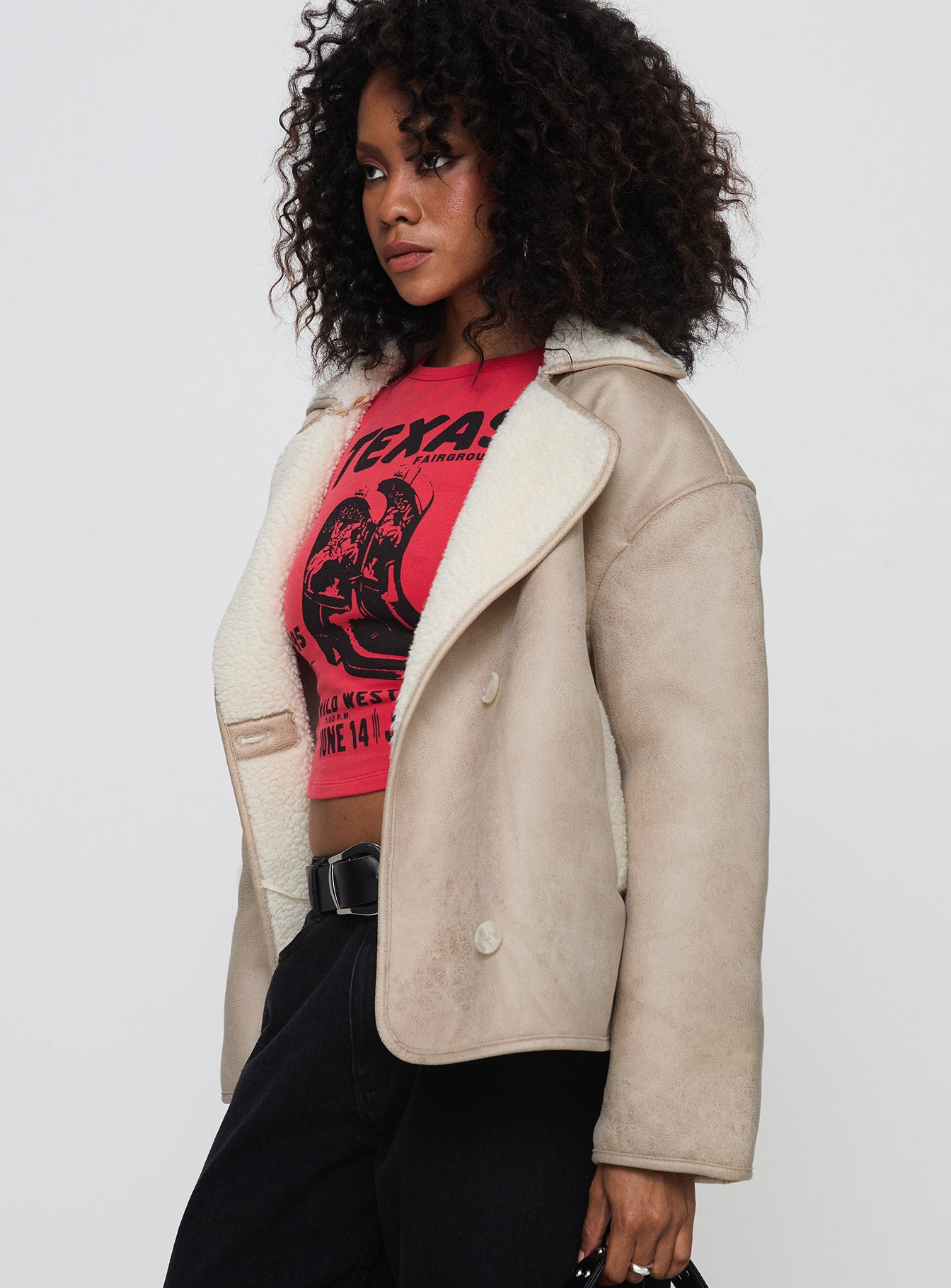 Baxley Jacket Beige - Image 4