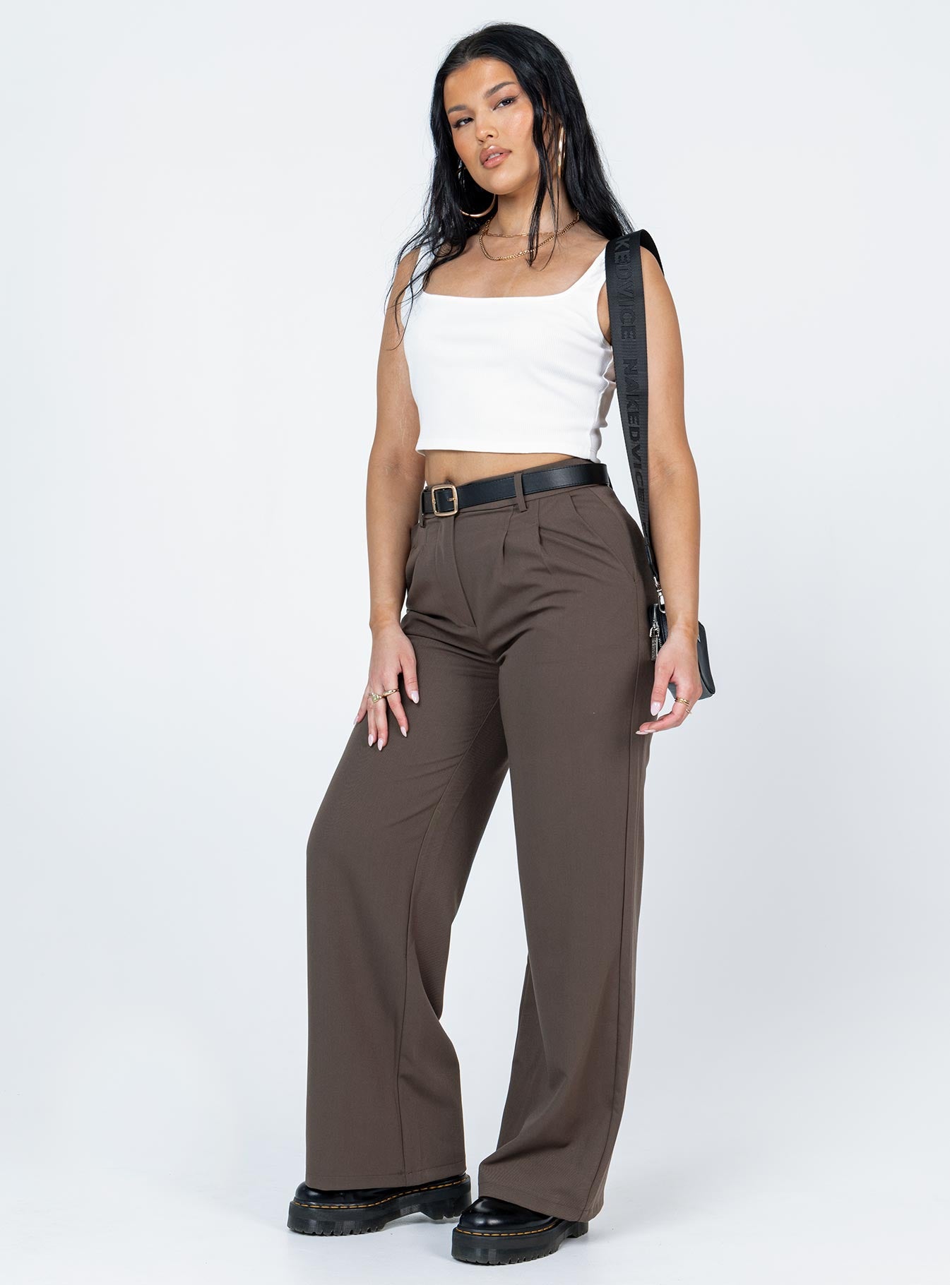 Archer Pants Dark Brown - Image 4