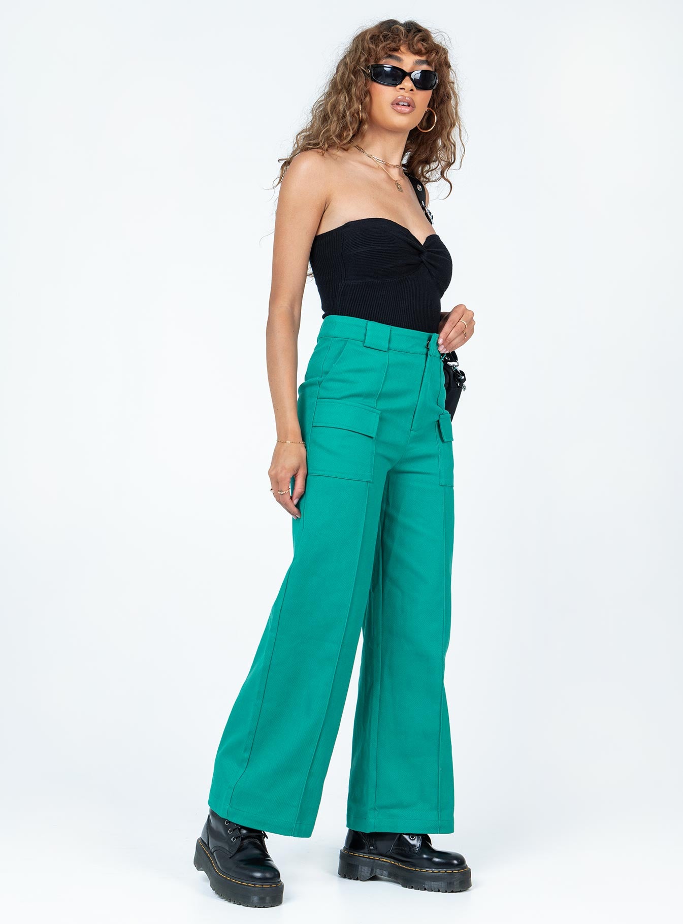 Rubie-Jane Pants Green - Image 3