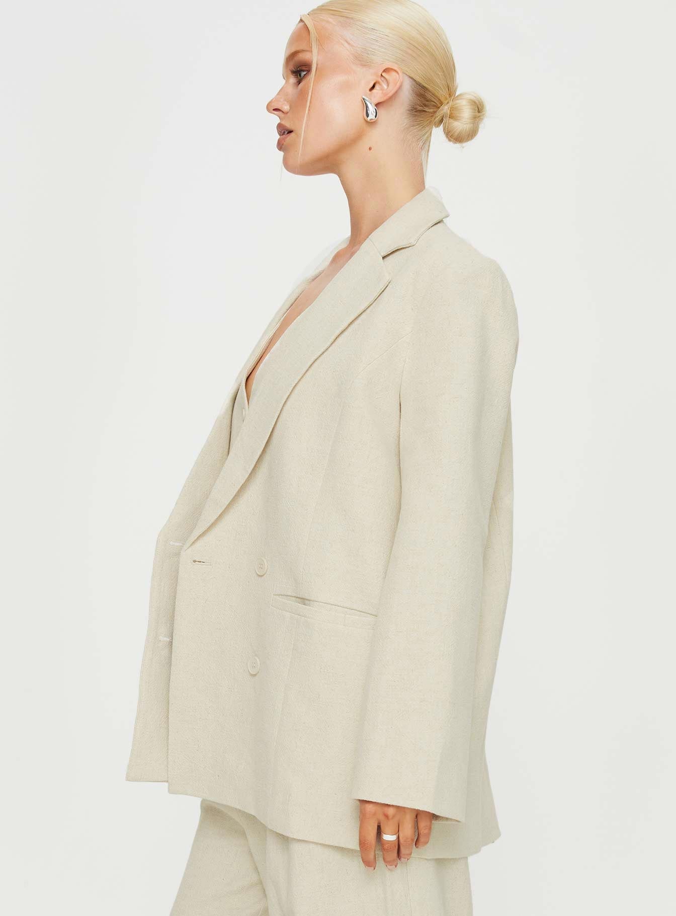 Wyoming Blazer Oatmeal - Image 4