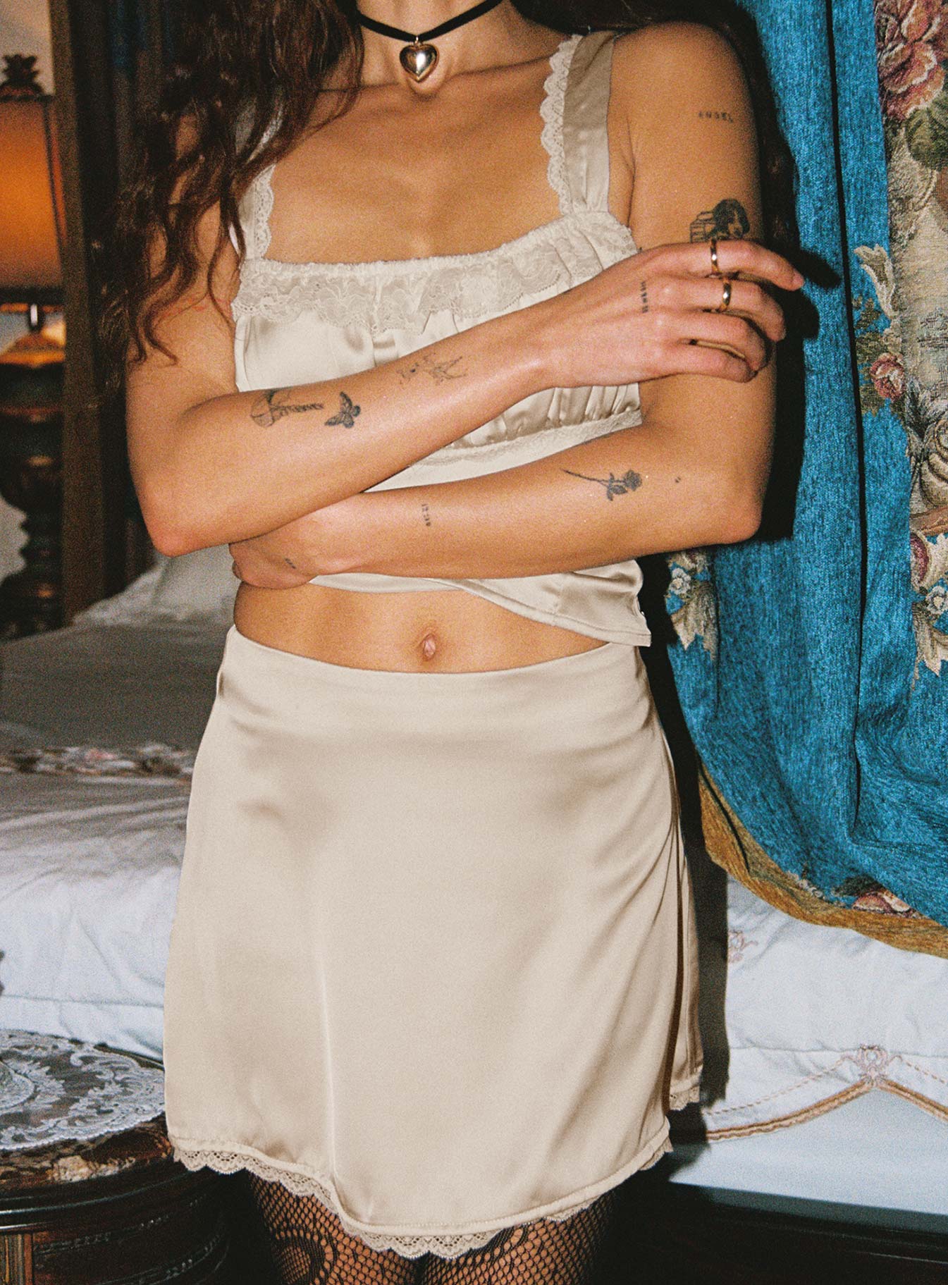 Acela Satin Set Cream - Image 3