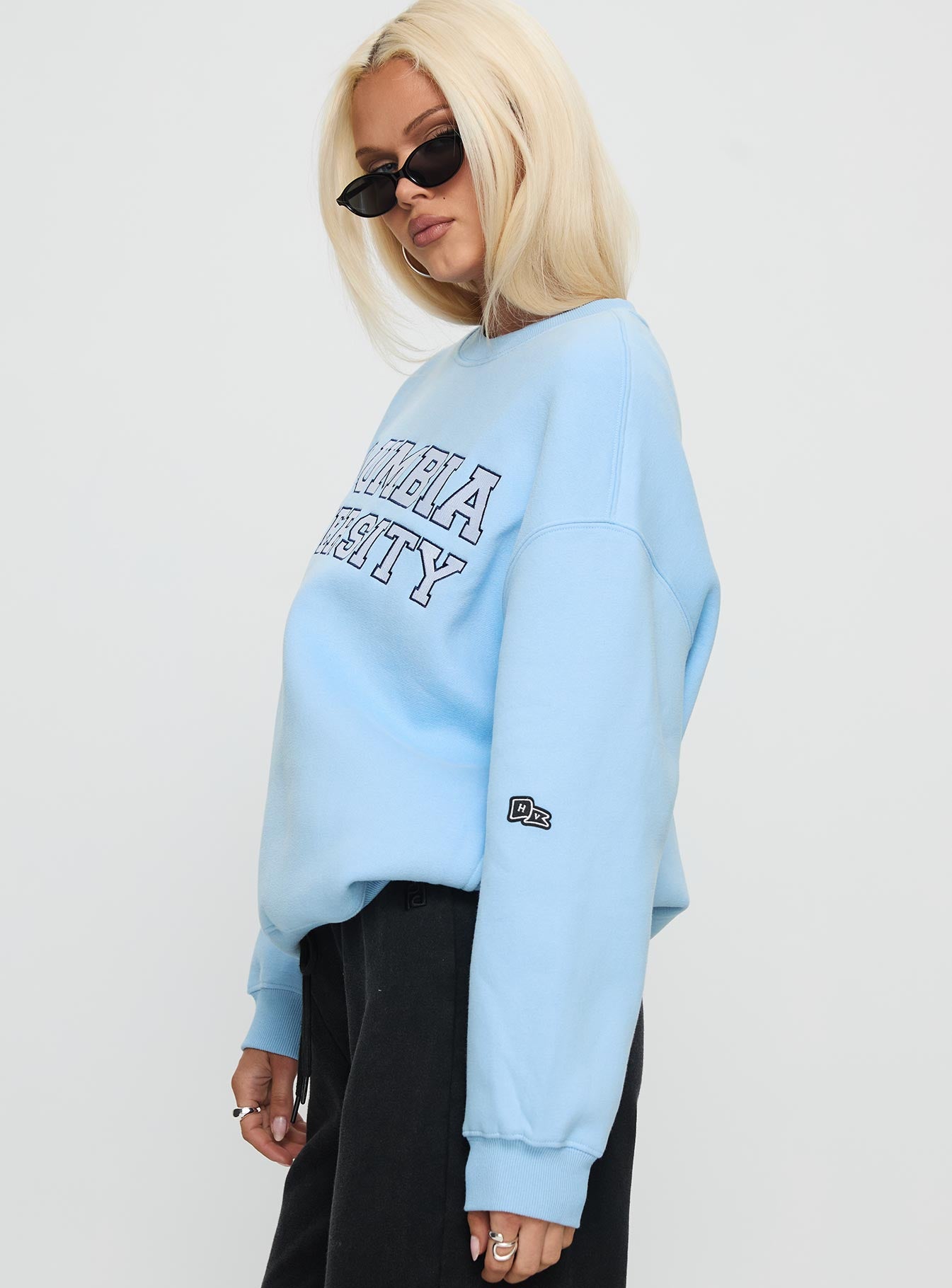 Columbia Offside Crewneck Sweatshirt Blue - Image 3
