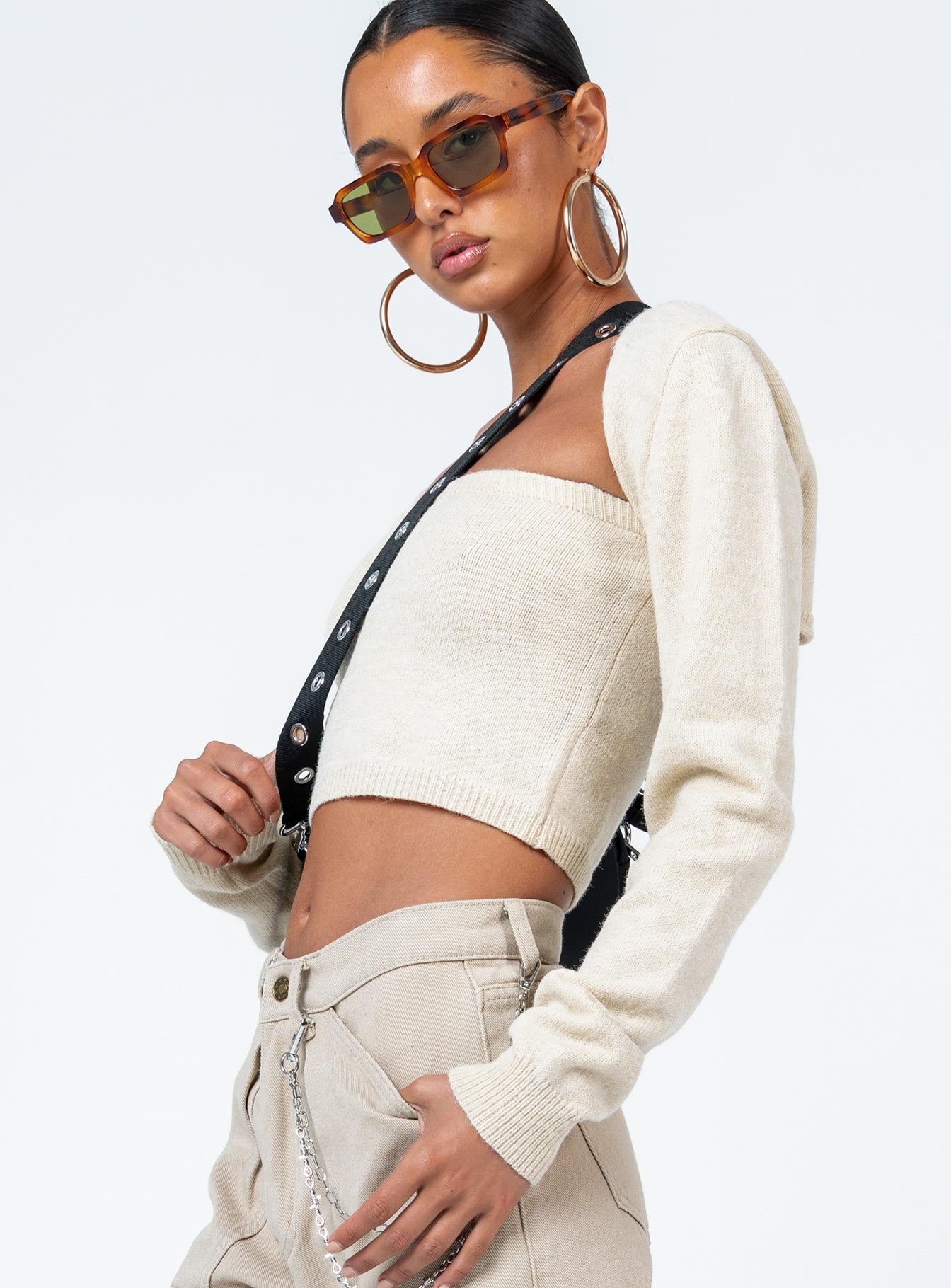 Casey Sweater Set Beige - Image 4