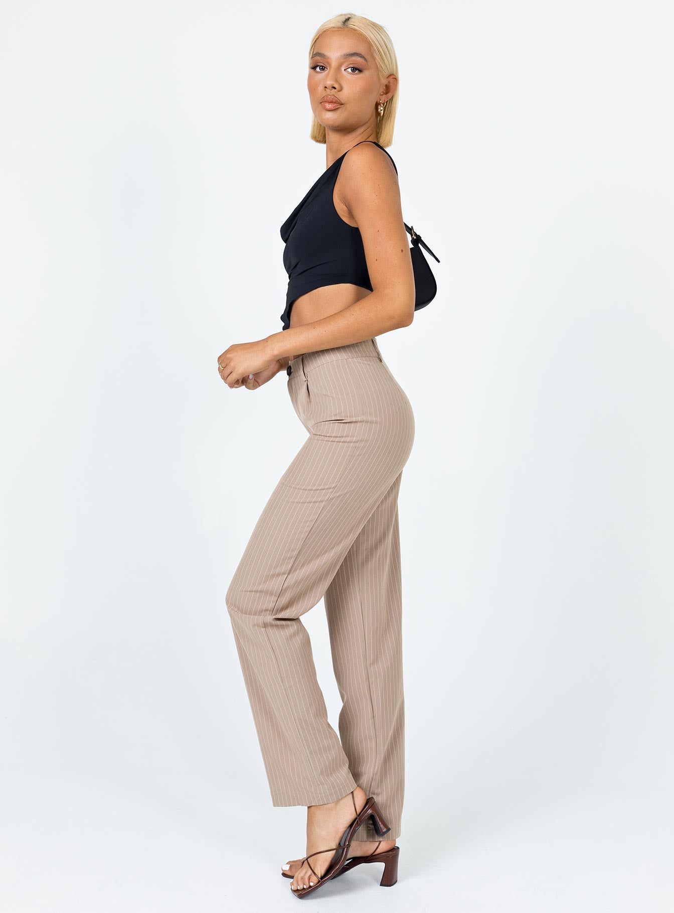 Titius Pants Beige Tall - Image 4