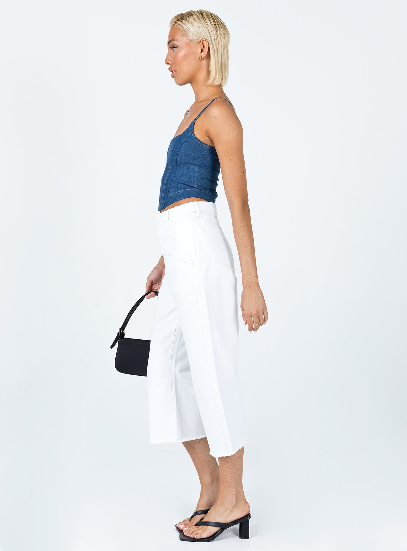 Berlin 90's Denim Jeans White - Image 4