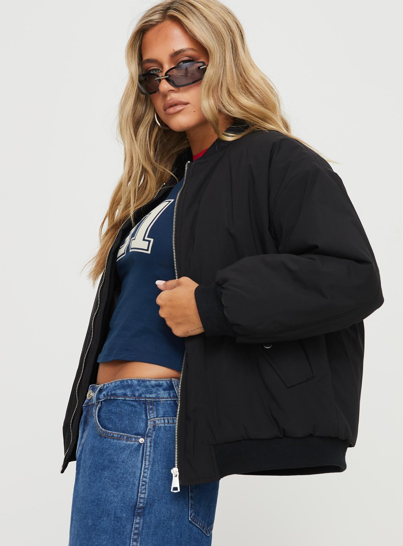 Formations Bomber Jacket Black - Image 4